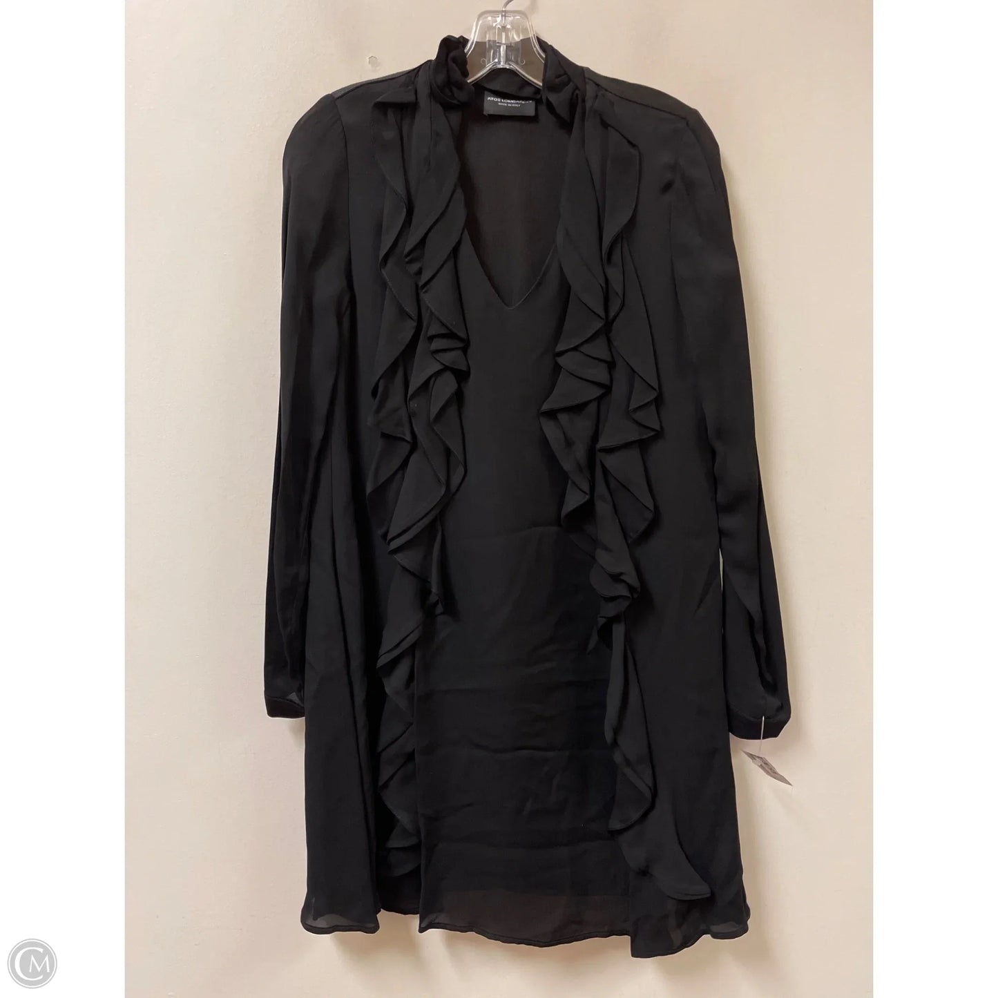 Dress Casual Midi By Cma In Black, Size: S