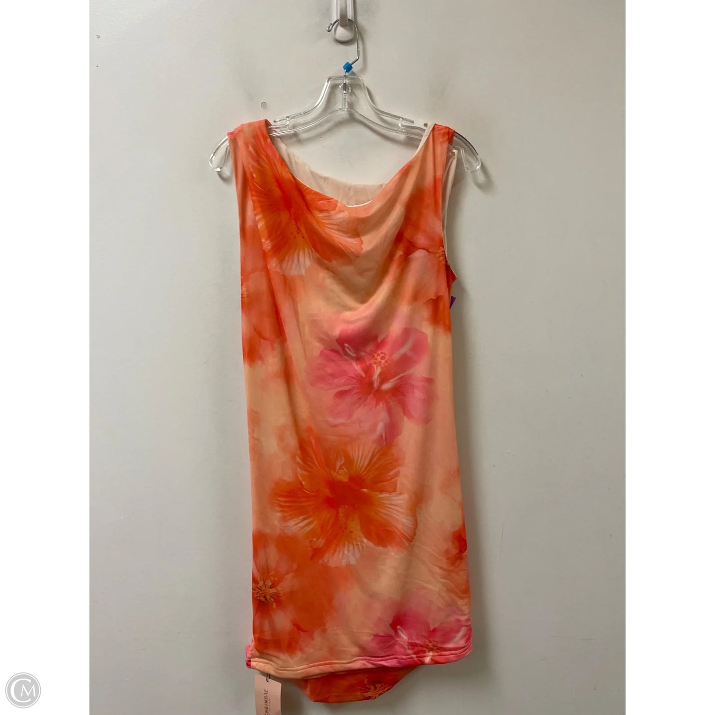 Dress Casual Short By Shein In Orange, Size: 3x