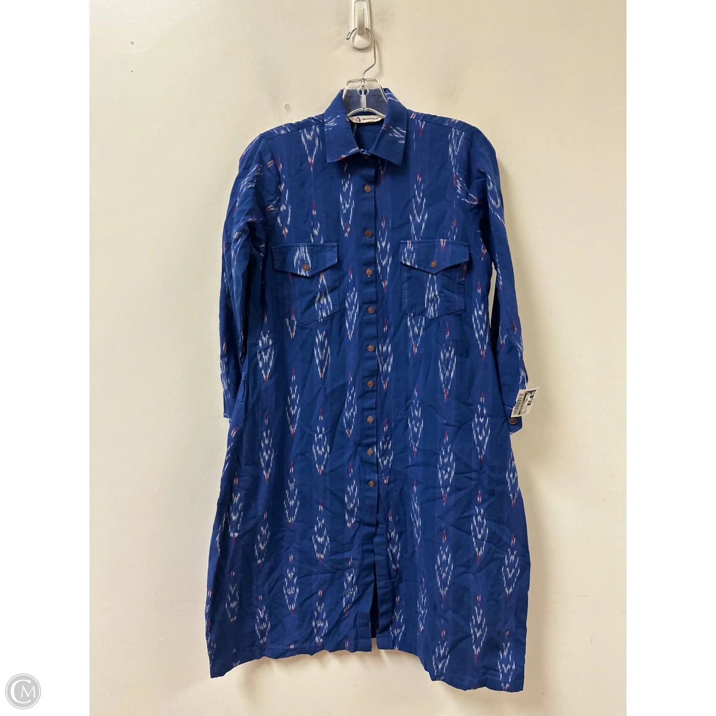 Dress Casual Maxi By Clothes Mentor In Blue, Size: M