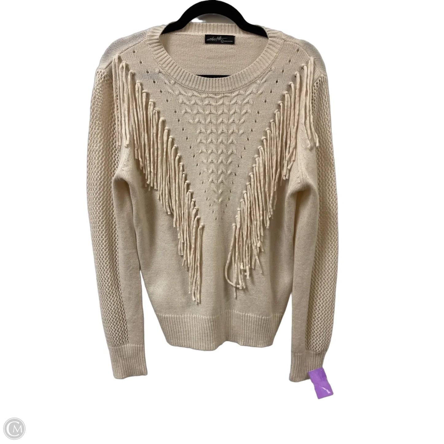 Sweater By Ontwelfth In Cream, Size: L