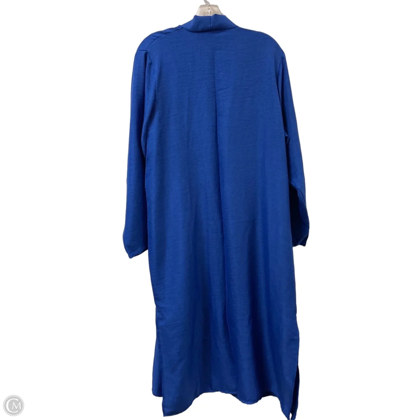Kimono By Clothes Mentor In Blue, Size: Xl