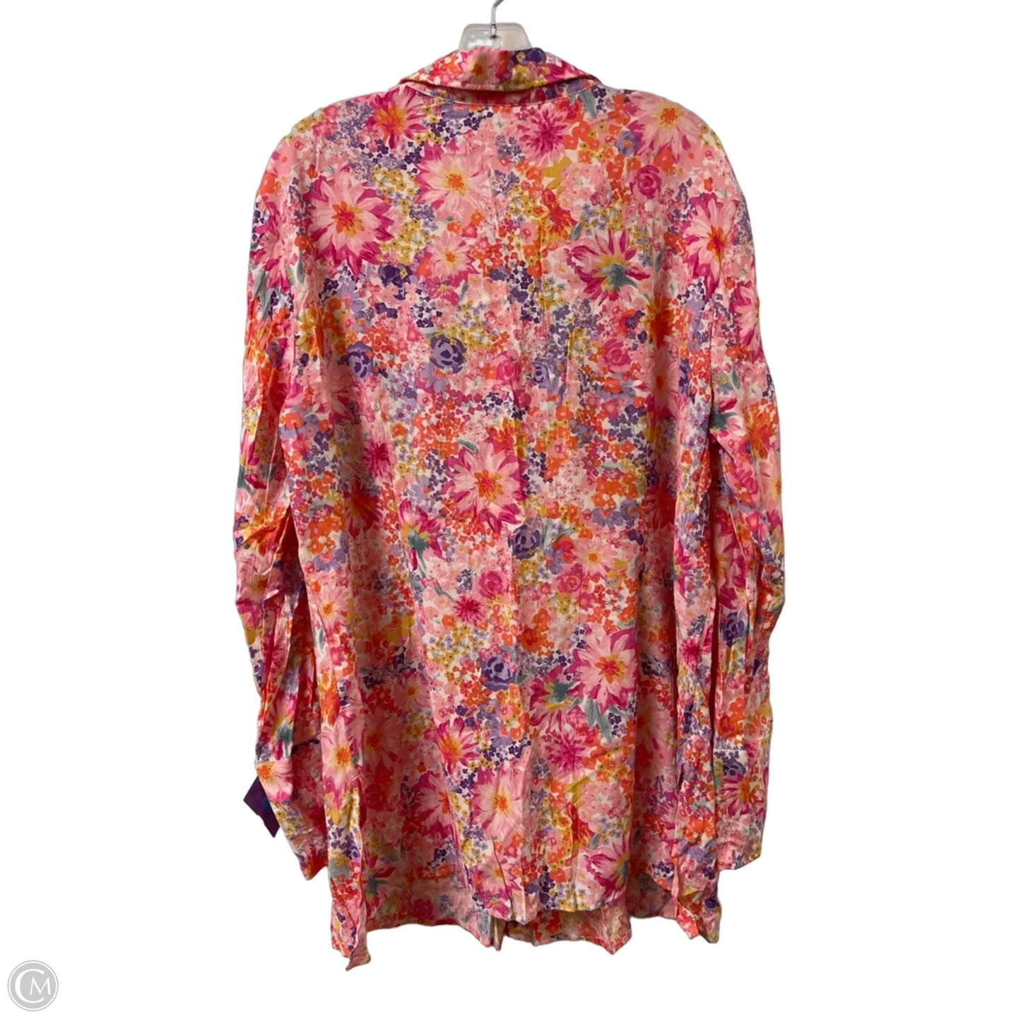Dress Casual Midi By H&m In Floral Print, Size: 1x