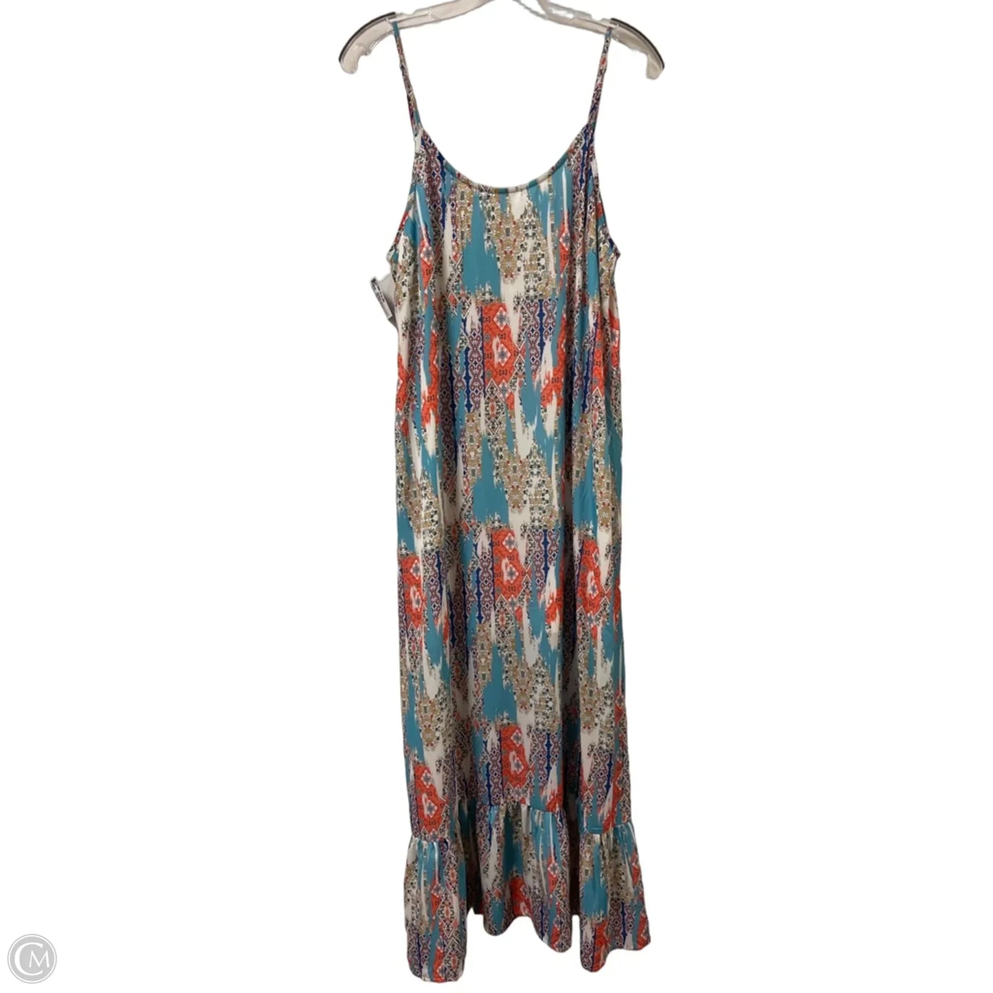 Dress Casual Maxi By Clothes Mentor In Blue, Size: M