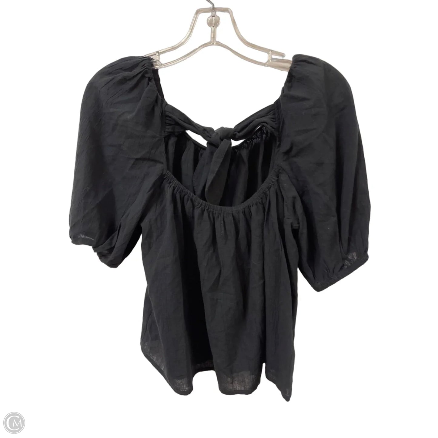 Top Short Sleeve By Old Navy In Black, Size: M
