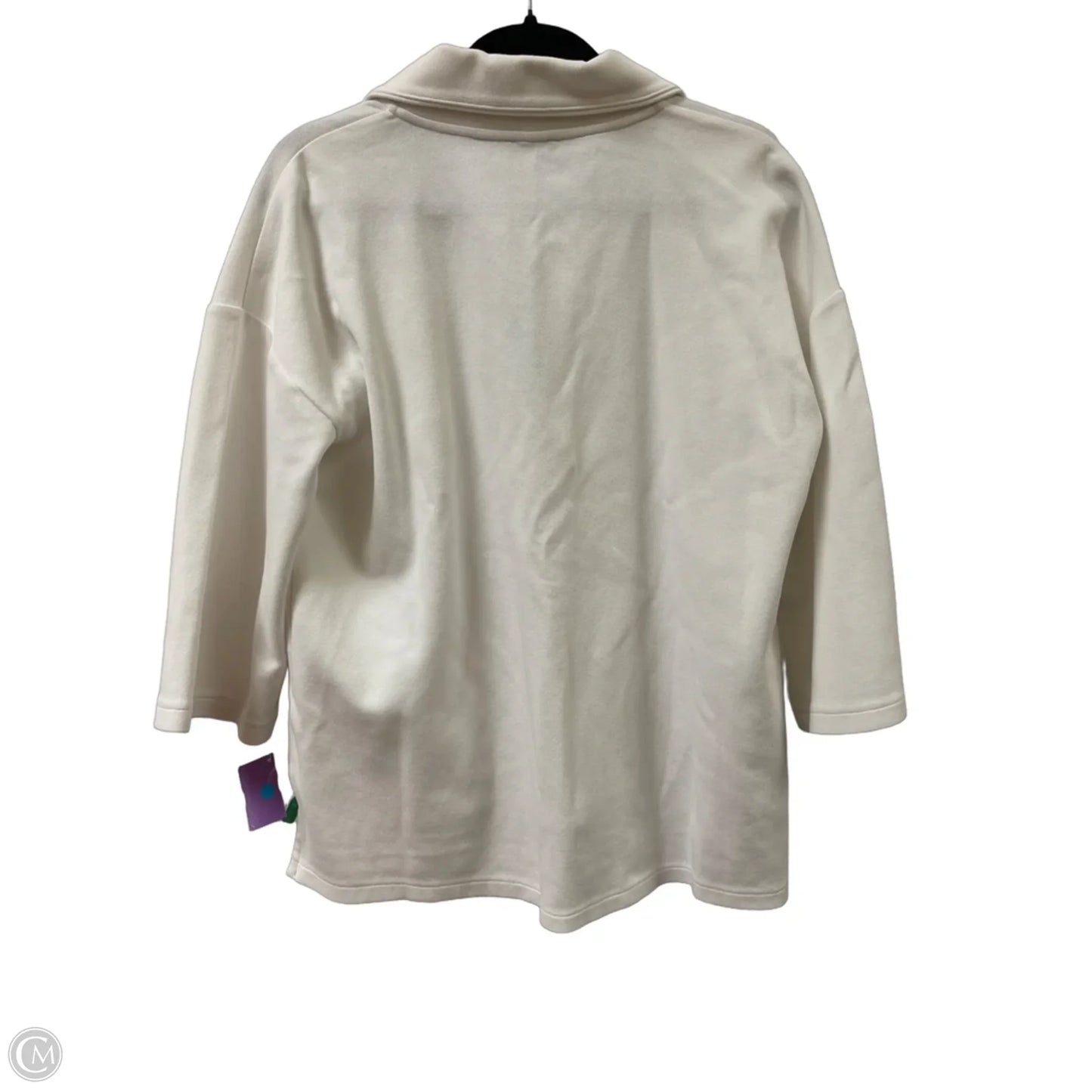 Sweater By Talbots In White, Size: Lp