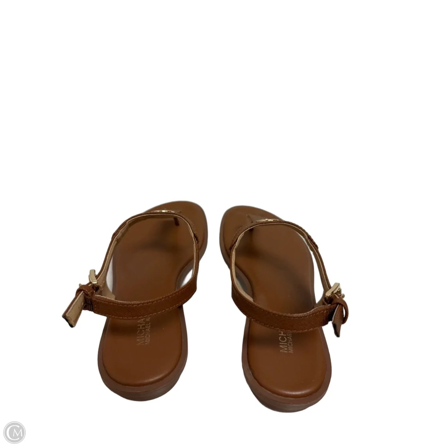 Sandals Flats By Michael By Michael Kors In Brown, Size: 6