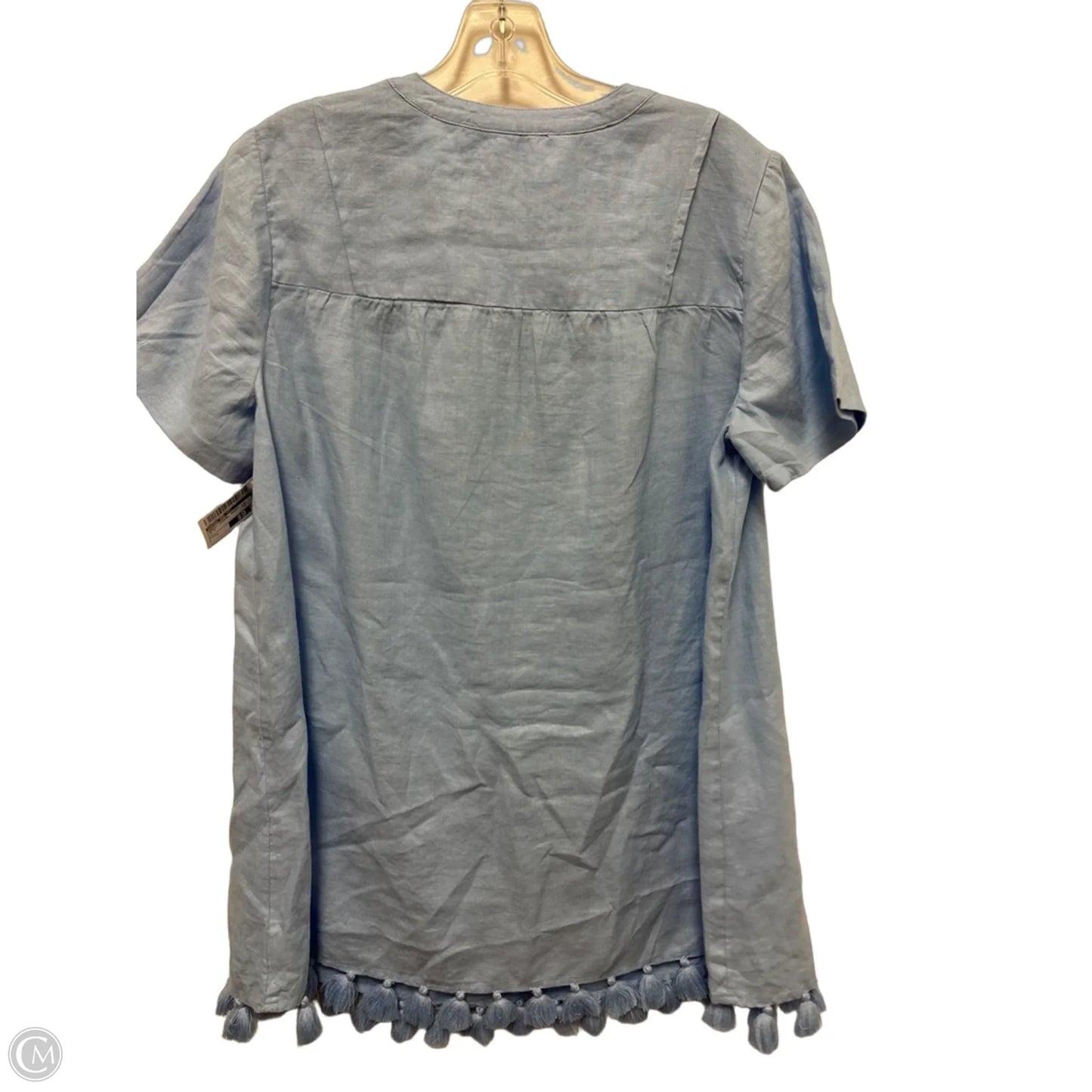 Dress Casual Short By Crown And Ivy In Blue, Size: L