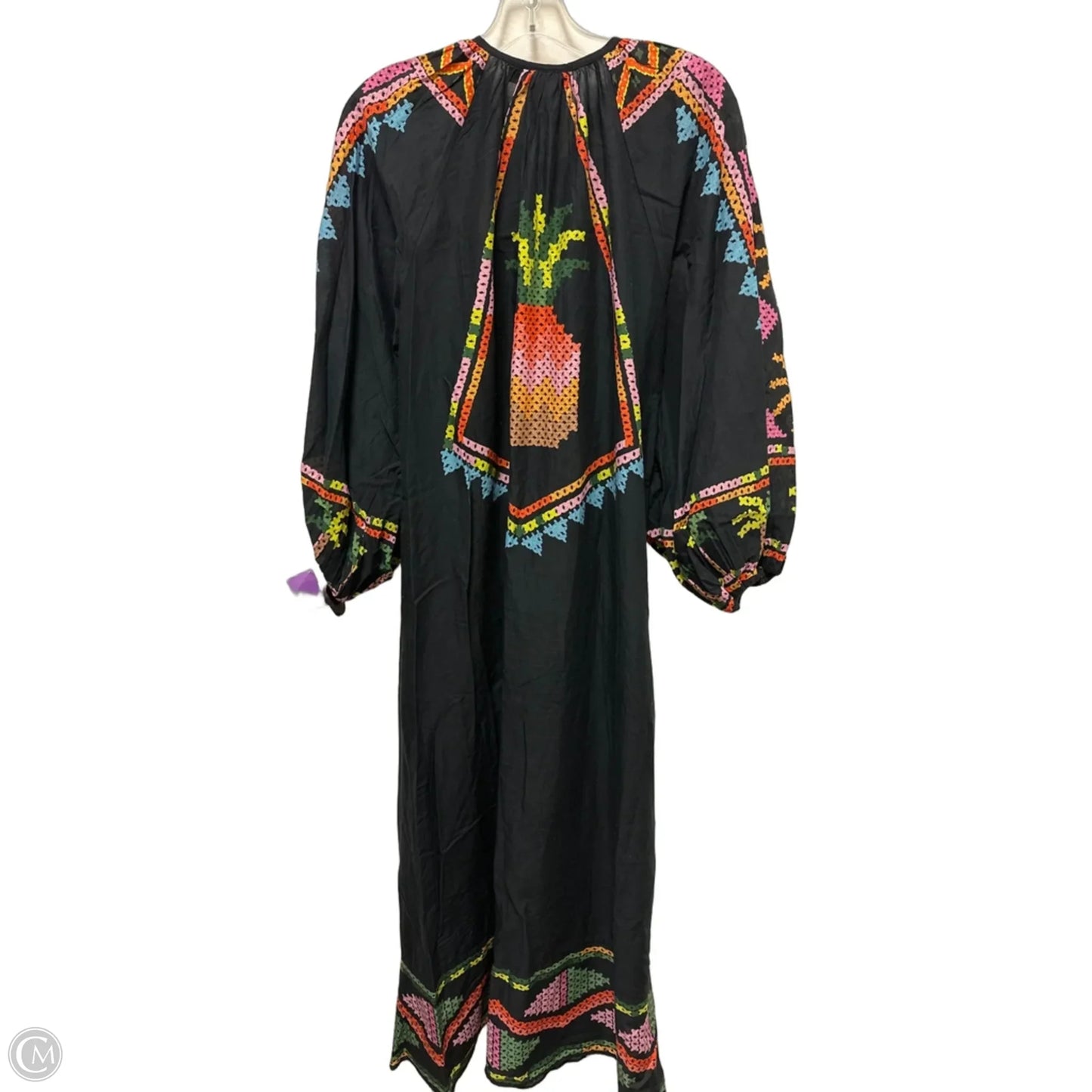 Dress Casual Maxi By Farm Rio In Black, Size: S