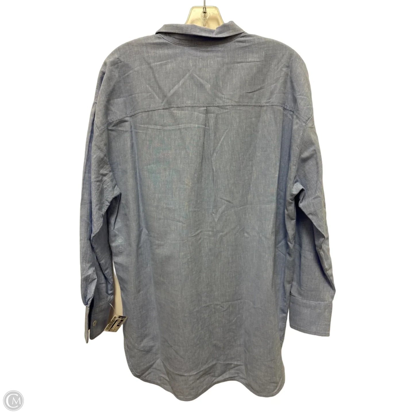 Tunic Long Sleeve By Maeve In Blue, Size: S