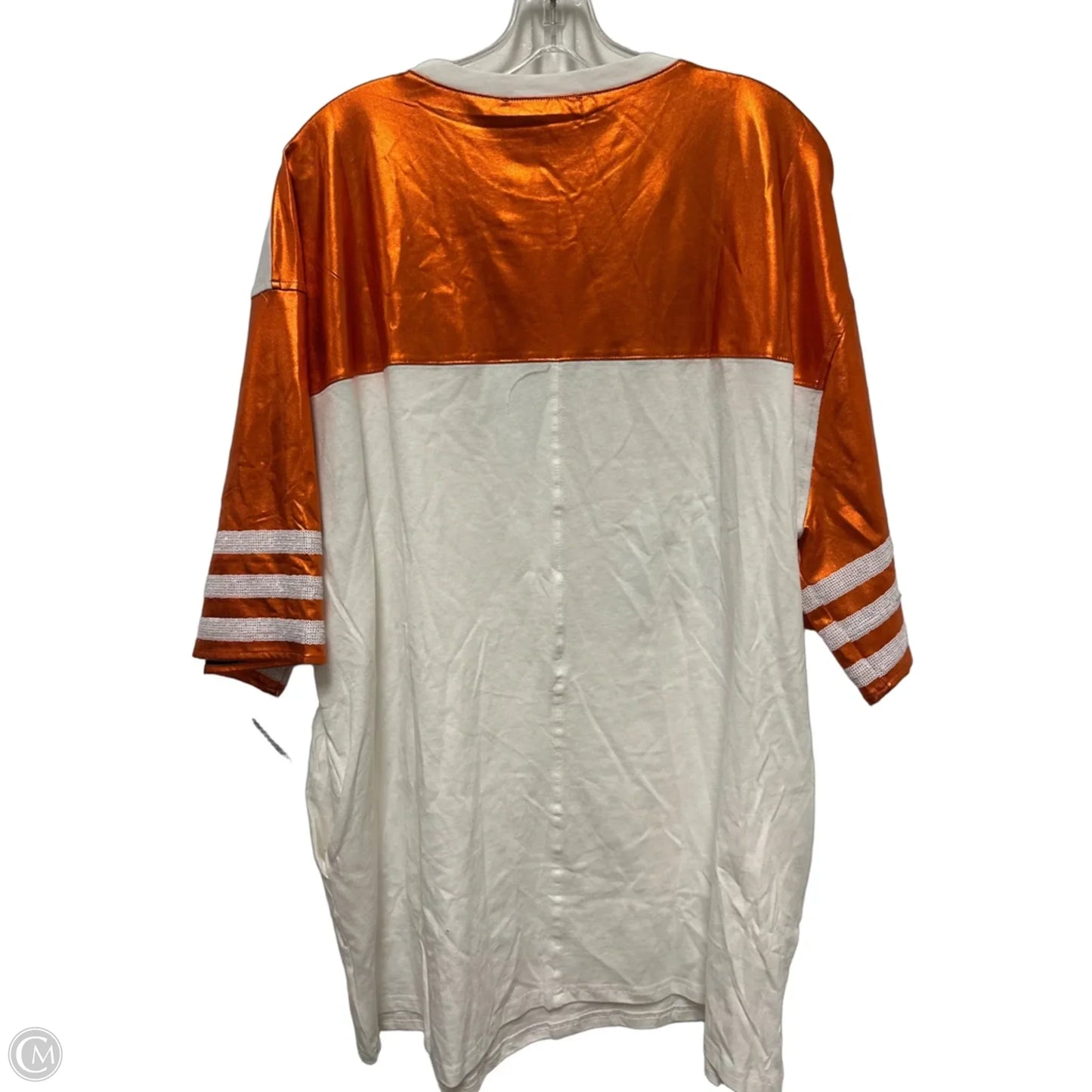 Dress Casual Midi By Impressions In Orange, Size: L