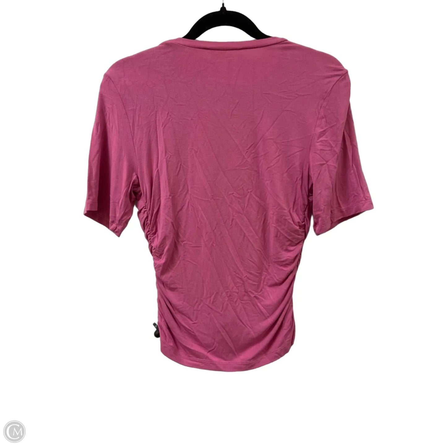 Top Short Sleeve By Loveshackfancy In Pink, Size: M