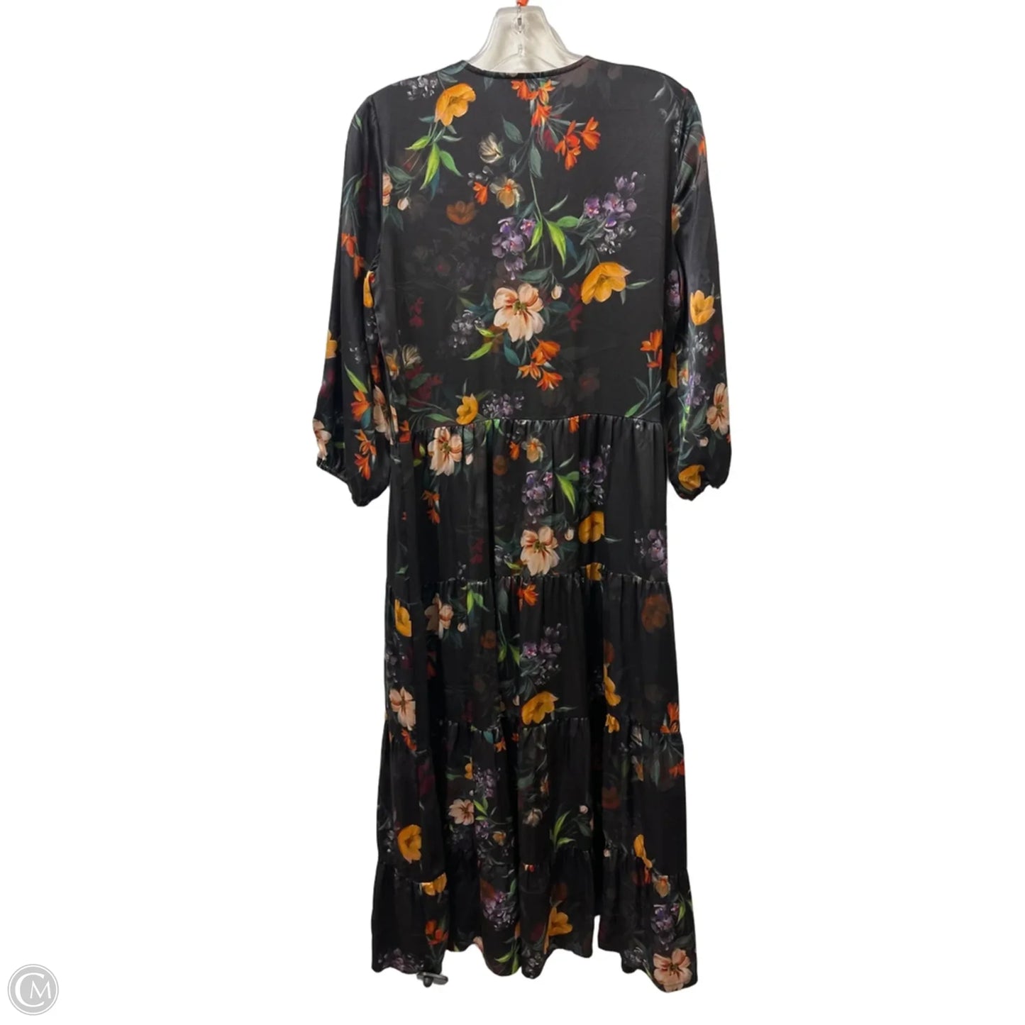 Dress Designer By Johnny Was In Floral Print, Size: Xs