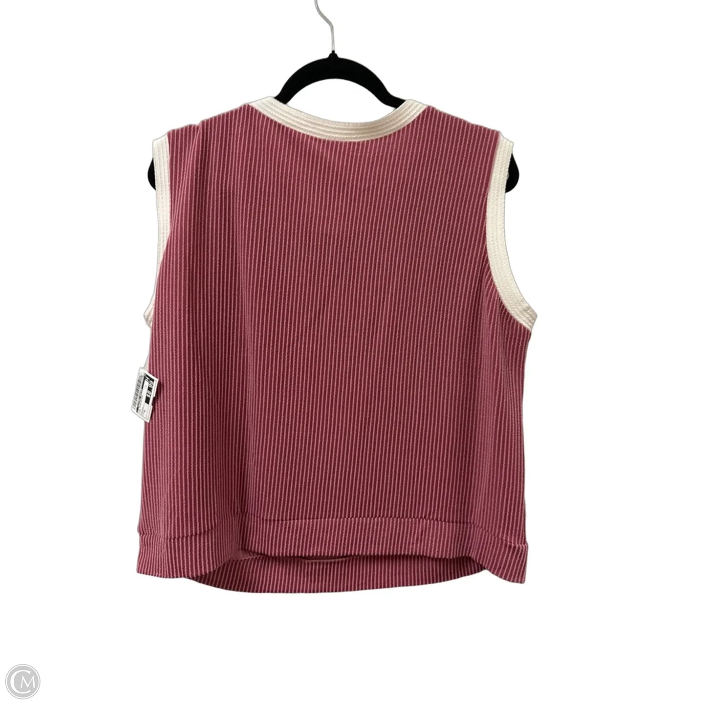 Top Sleeveless By Clothes Mentor In Pink, Size: Xl
