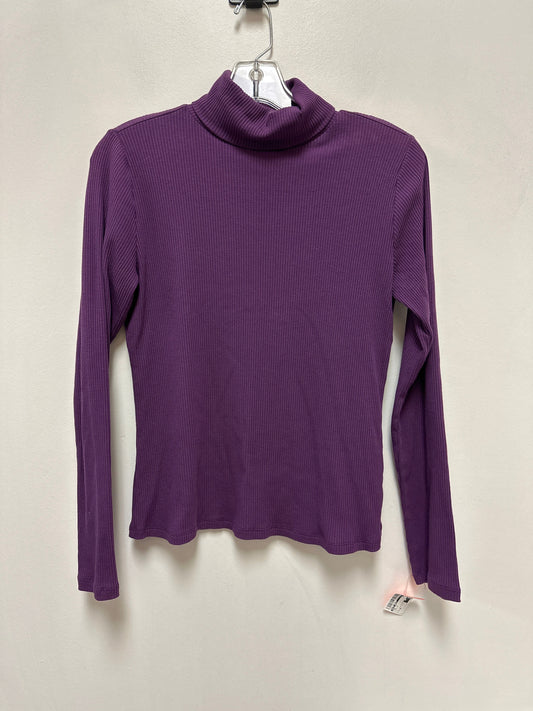 Top Long Sleeve By Old Navy In Purple, Size: M