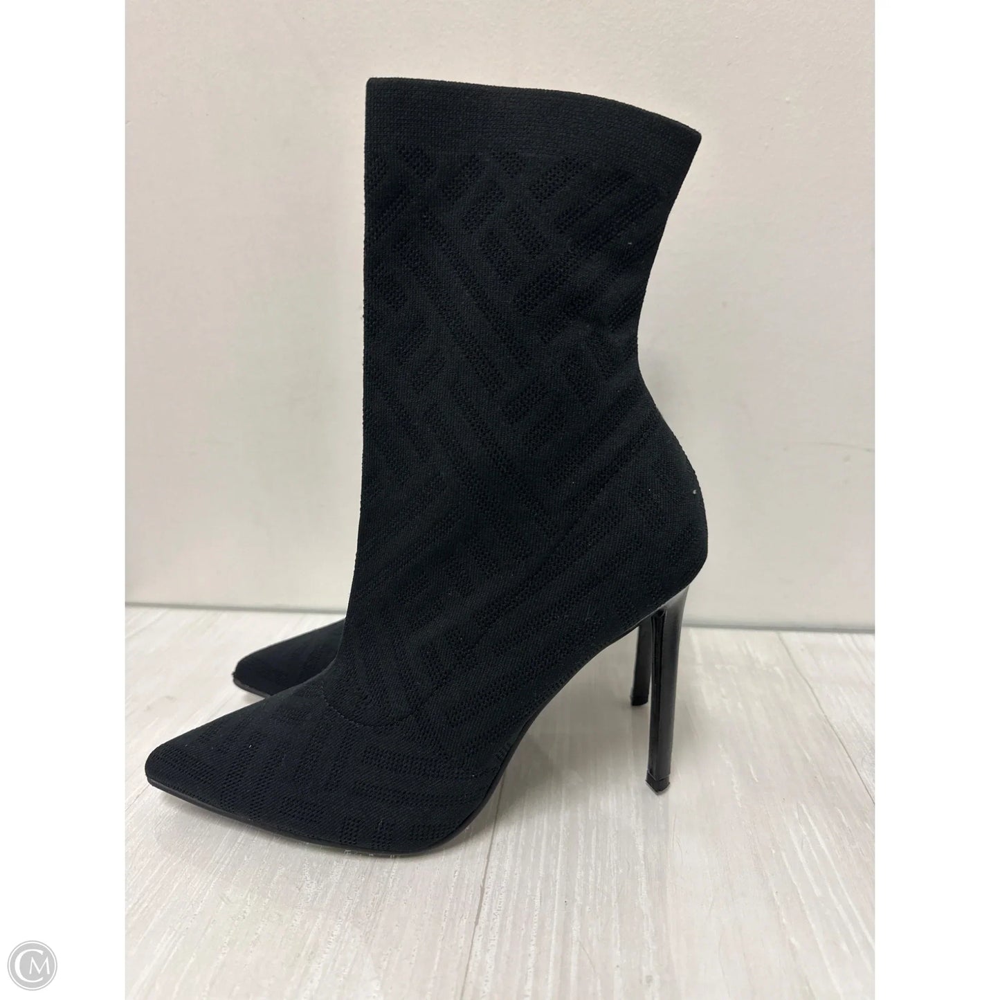 Boots Ankle Heels By Steve Madden In Black, Size: 11