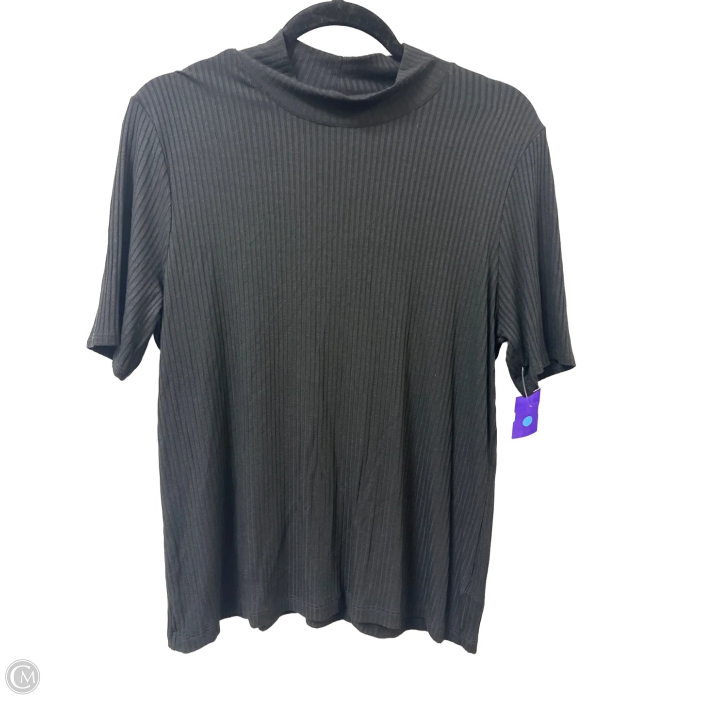 Top Short Sleeve Basic By Rachel Zoe In Black, Size: Xl