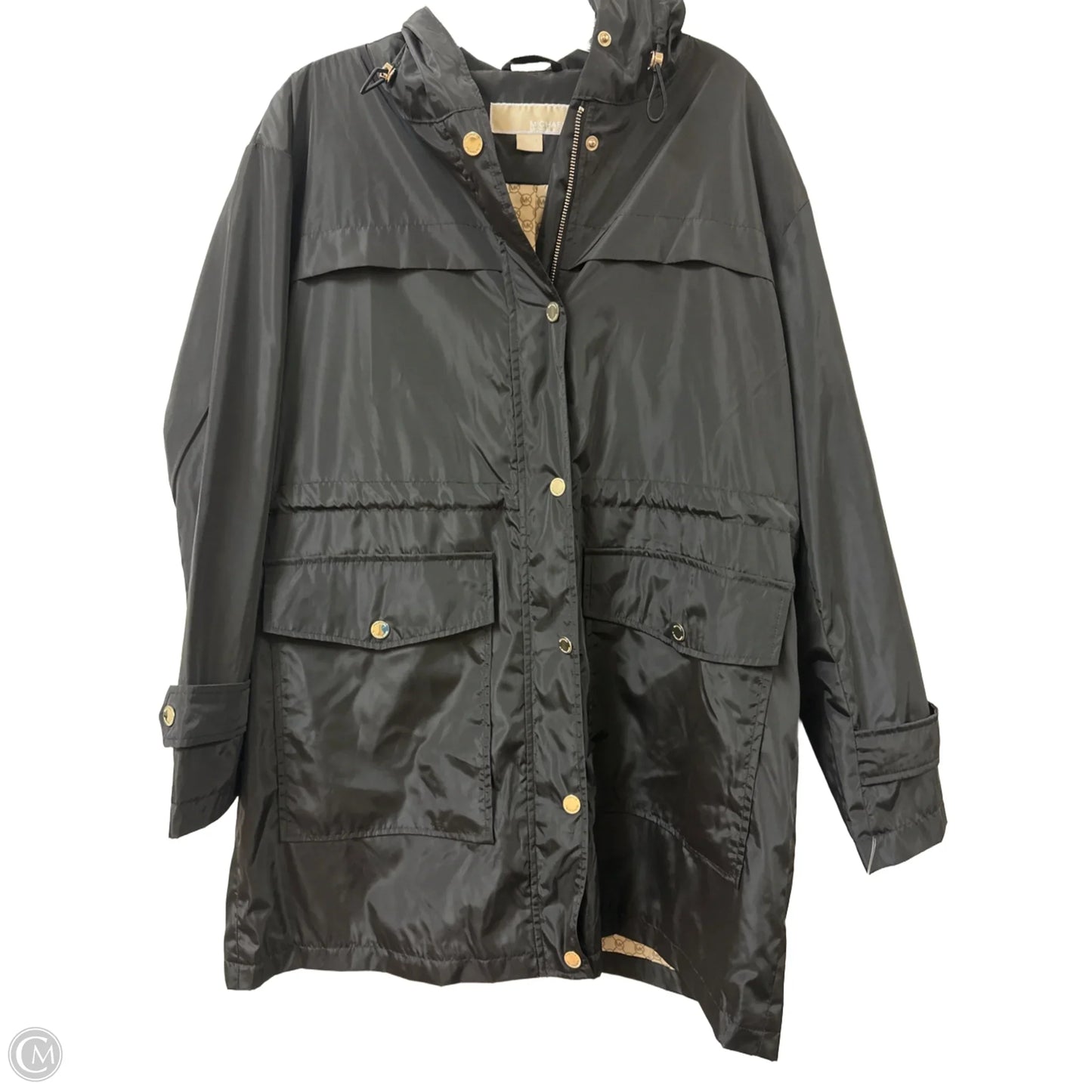 Jacket Utility By Michael By Michael Kors In Black, Size: L