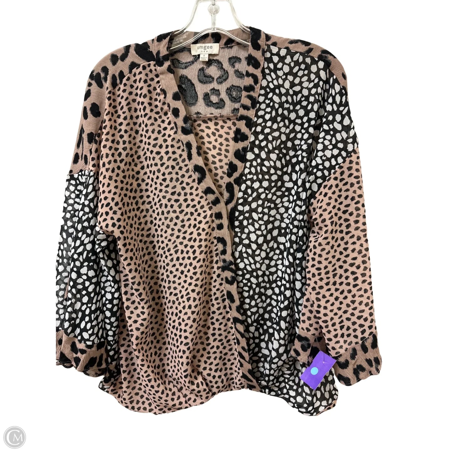 Top Long Sleeve By Umgee In Cream, Size: S