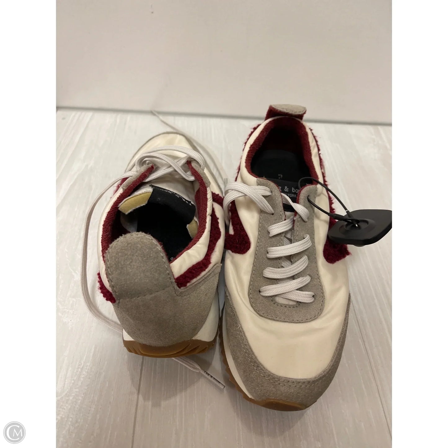 Shoes Sneakers By Rag And Bone In Cream, Size: 6