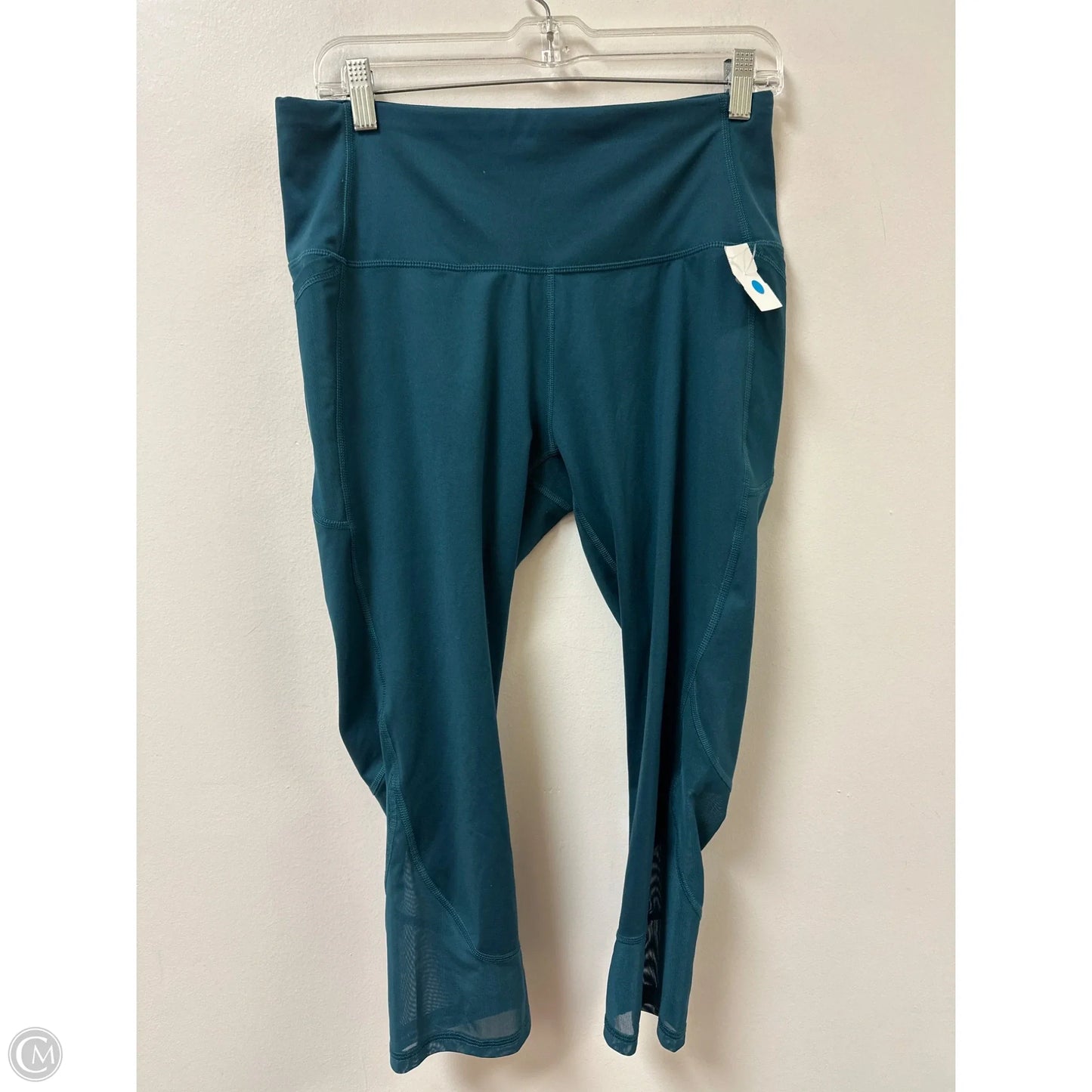 Athletic Capris By All In Motion In Teal, Size: Xl