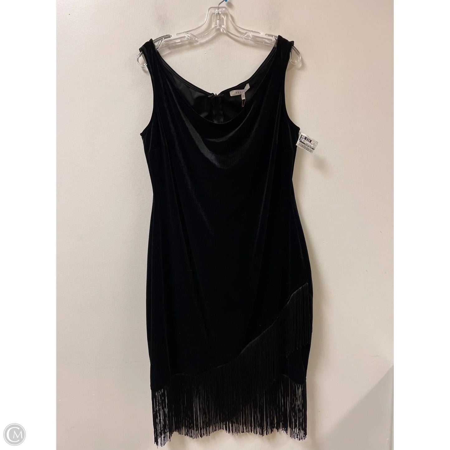 Dress Party Short By Clothes Mentor In Black, Size: 3x