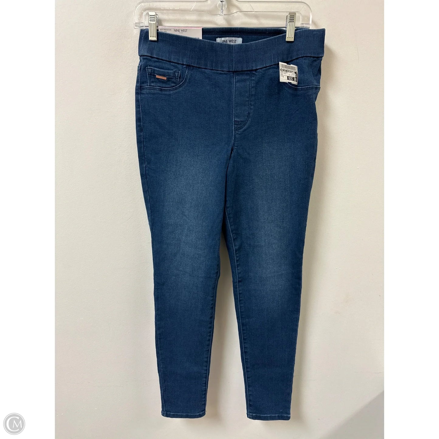 Jeans Skinny By Nine West Apparel In Blue Denim, Size: 6