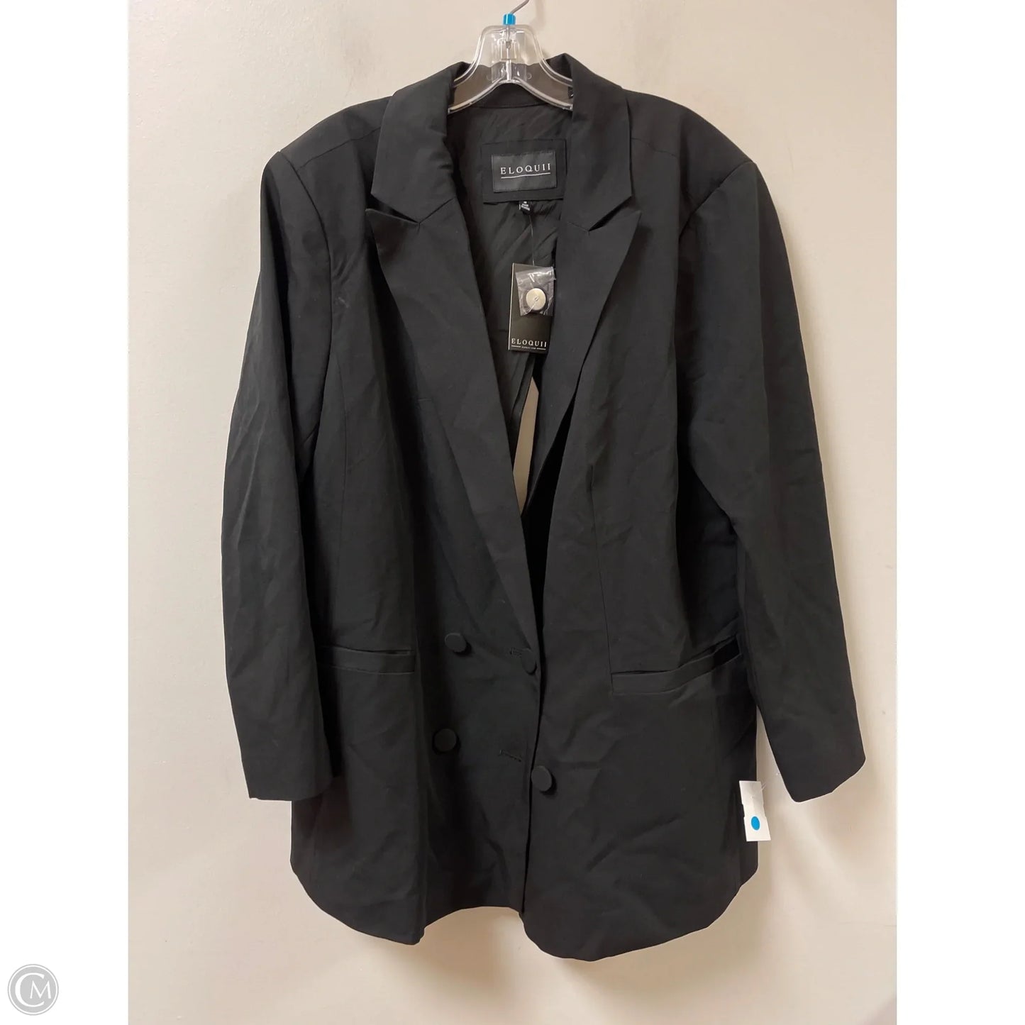 Blazer By Eloquii In Black, Size: 2x