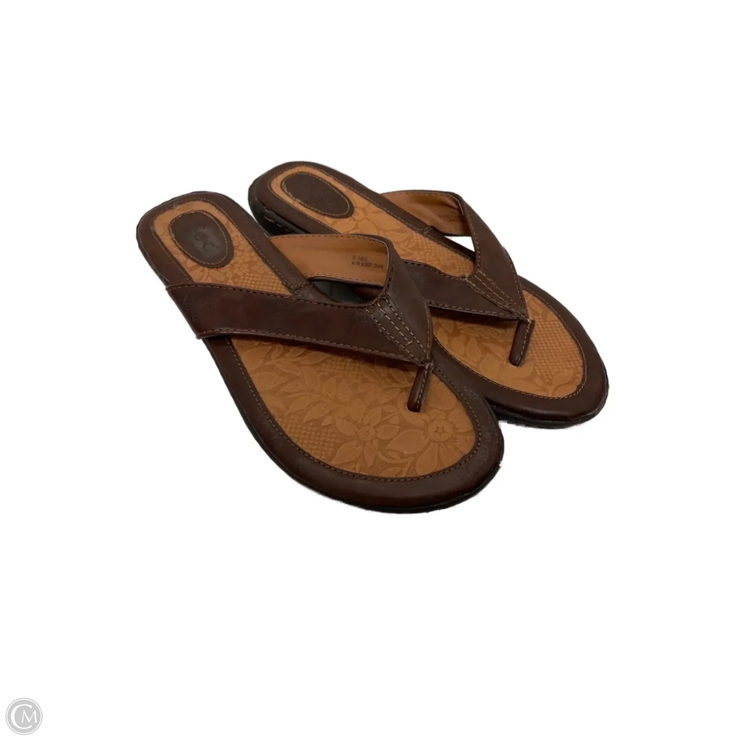 Sandals Flats By Boc In Brown, Size: 9