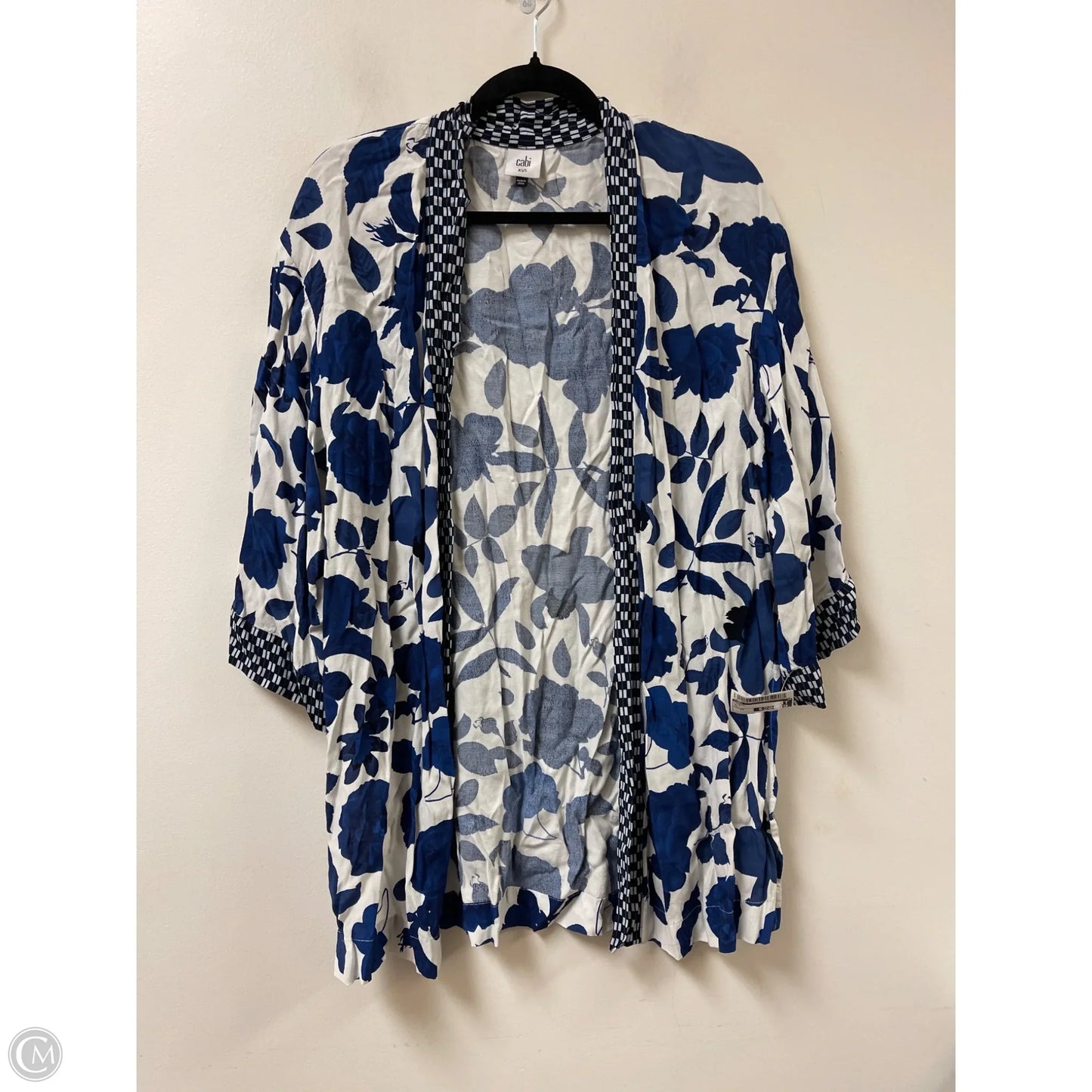 Kimono By Cabi In Blue, Size: Xs