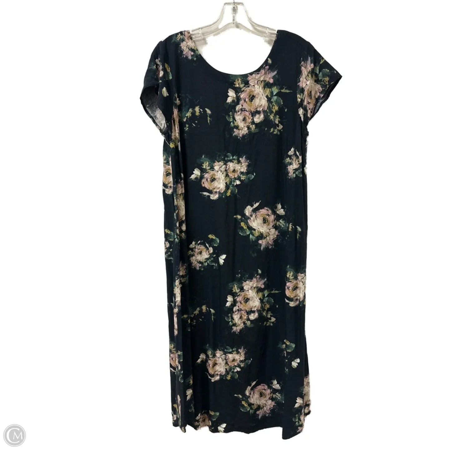 Dress Casual Maxi By J. Jill In Black, Size: M