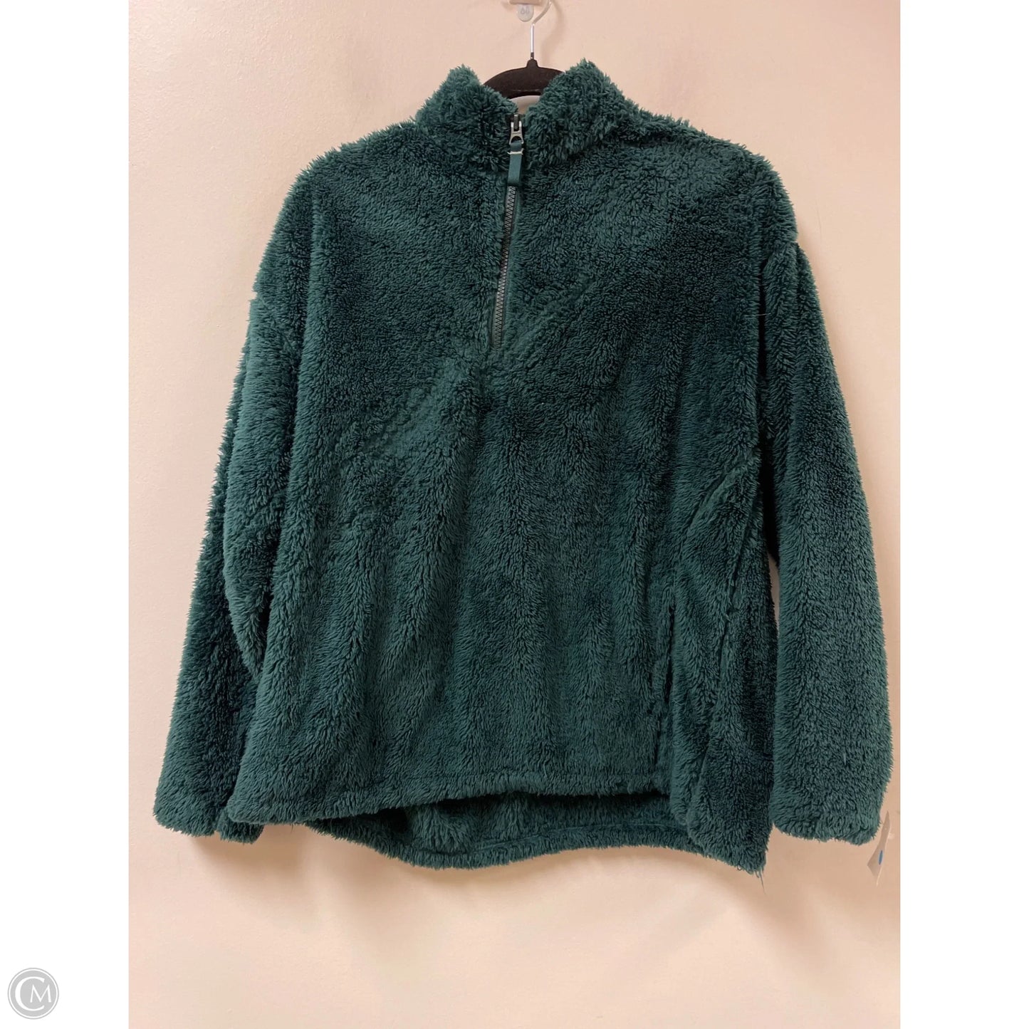 Sweater By Lands End In Green, Size: M