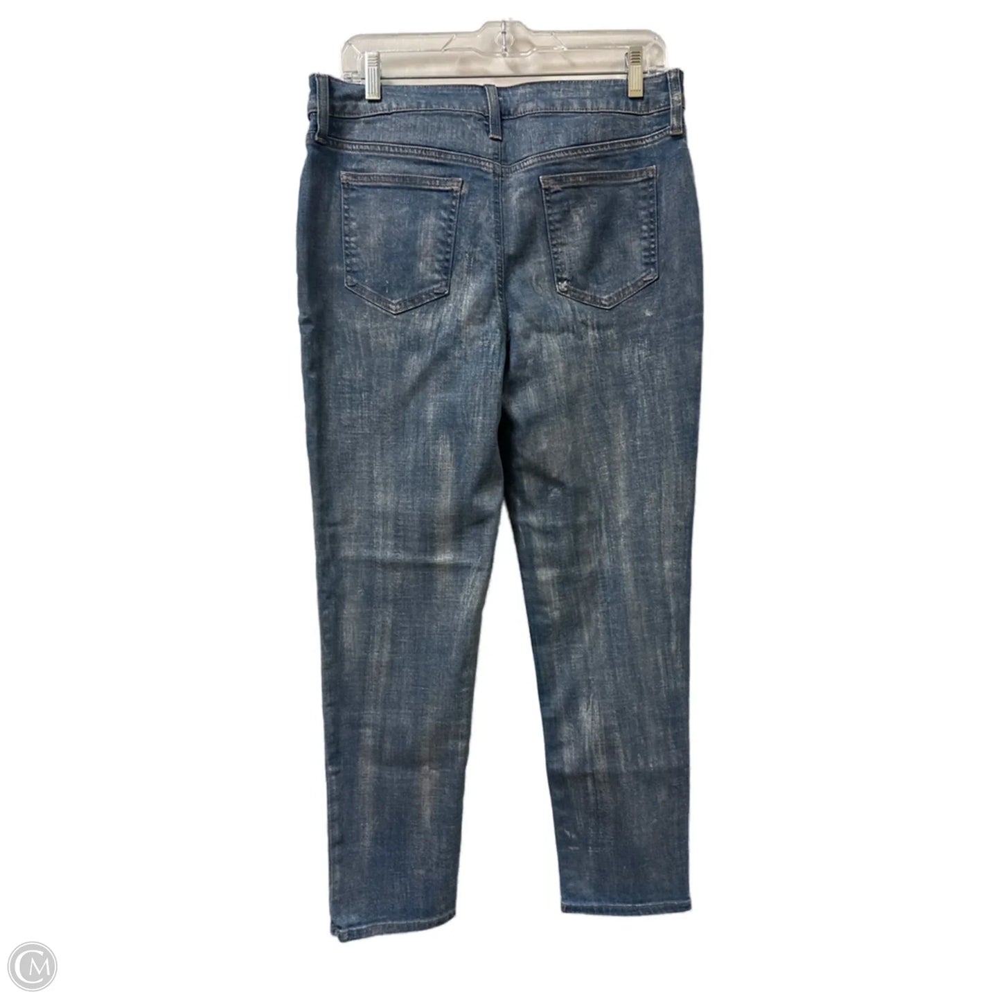 Jeans Skinny By Chicos In Blue Denim, Size: 8