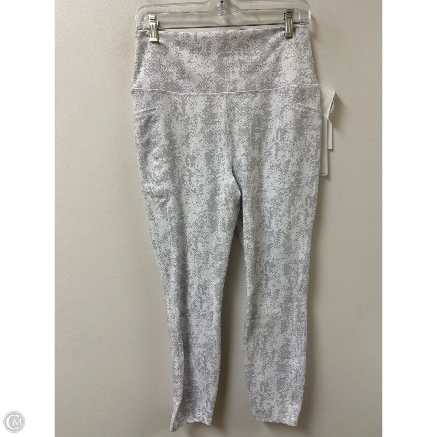 Athletic Leggings By Rbx In Grey, Size: L