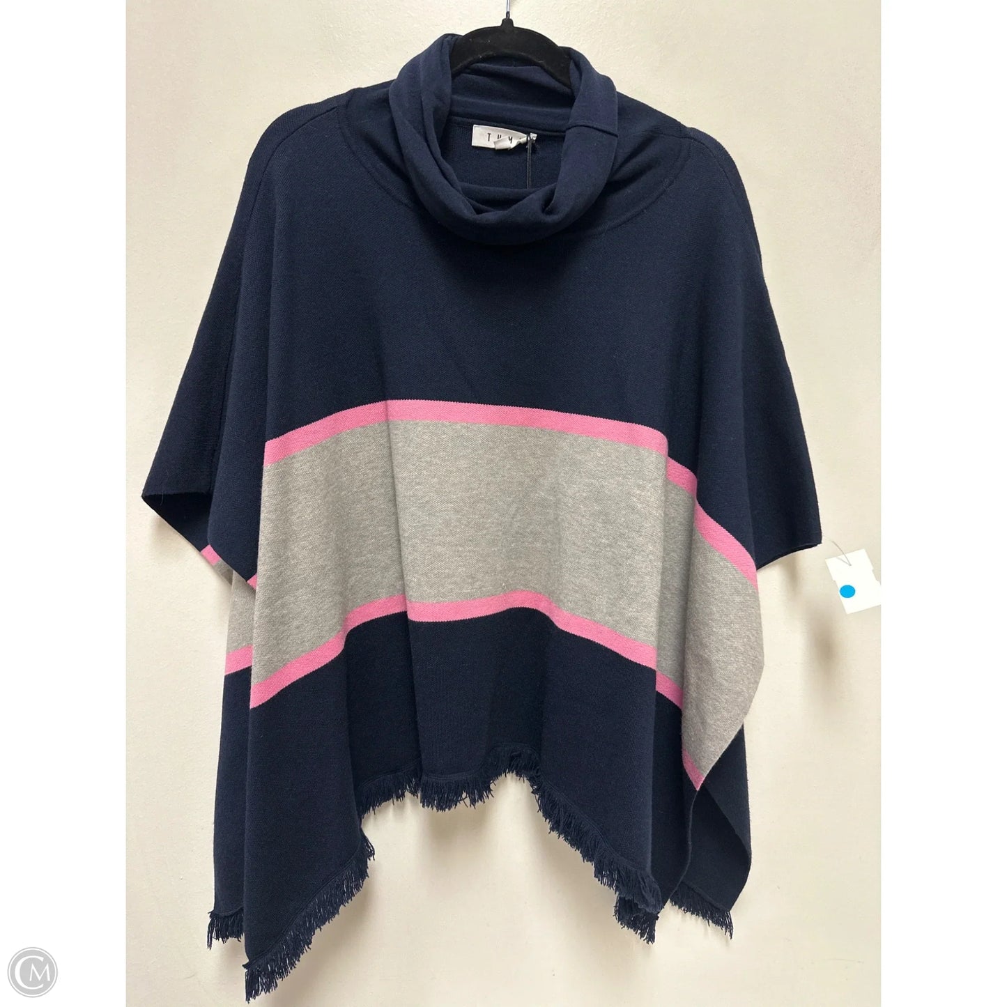 Shawl By Thml In Navy, Size: M