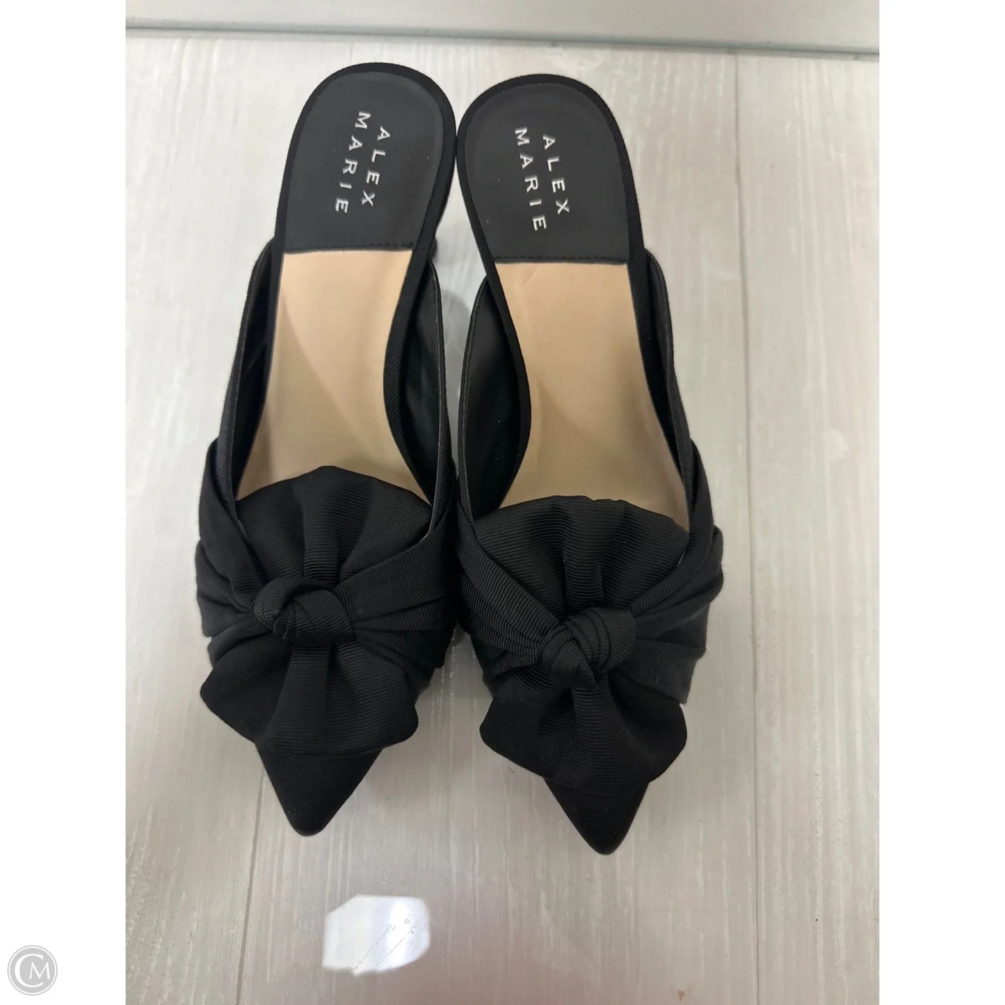 Shoes Heels Kitten By Alex Marie In Black, Size: 7