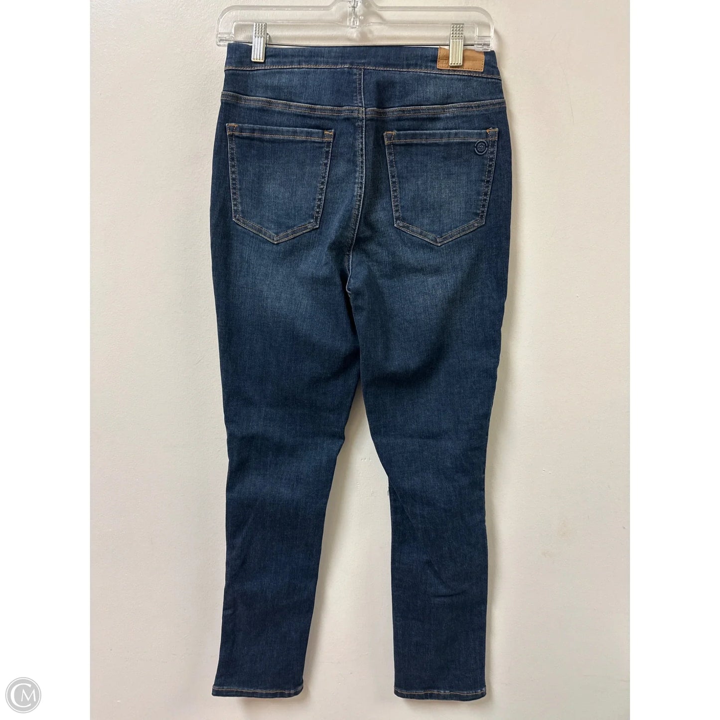 Jeans Skinny By Max Studio In Blue Denim, Size: 6