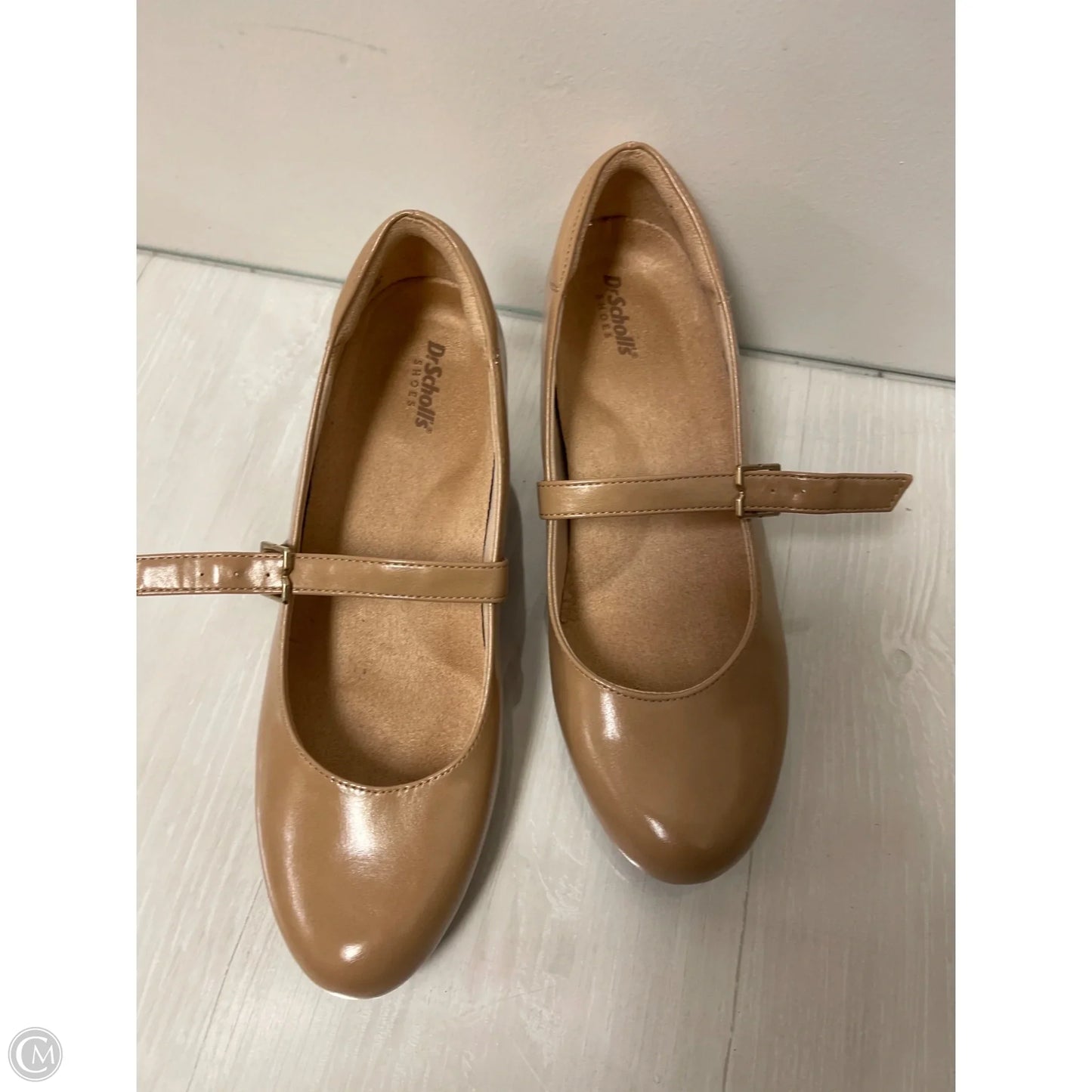 Shoes Heels Wedge By Dr Scholls In Tan, Size: 9