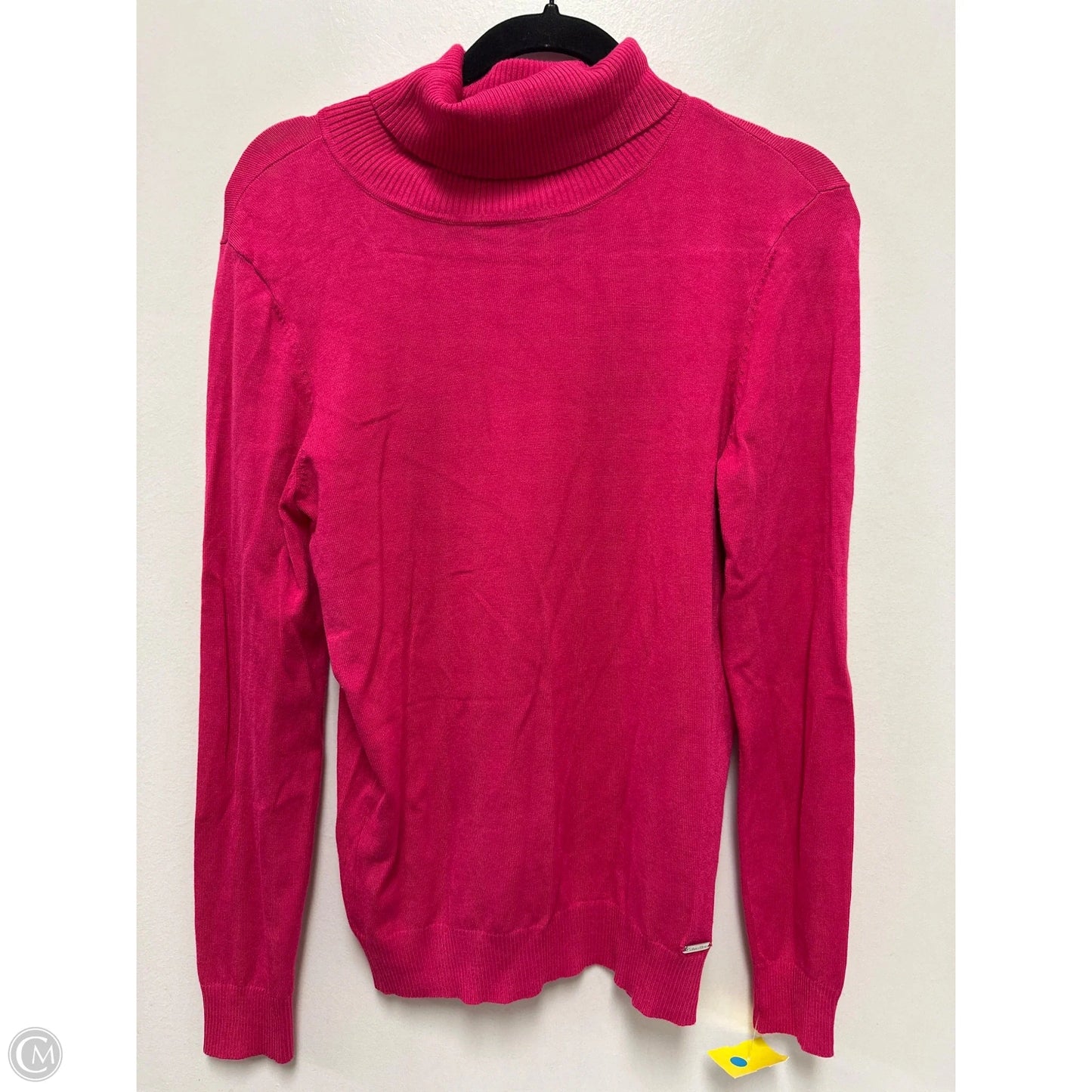 Sweater By Calvin Klein In Pink, Size: S