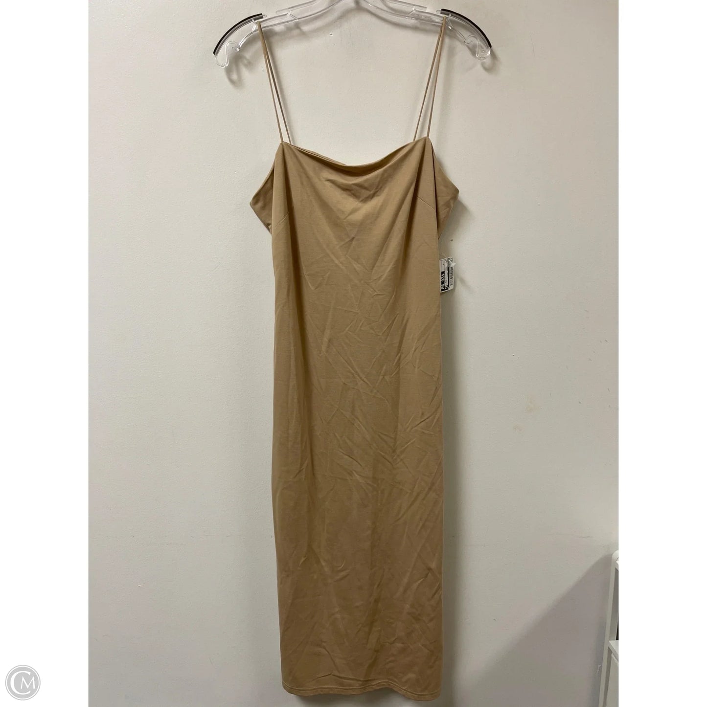 Dress Casual Maxi By 4s13nna In Tan, Size: M