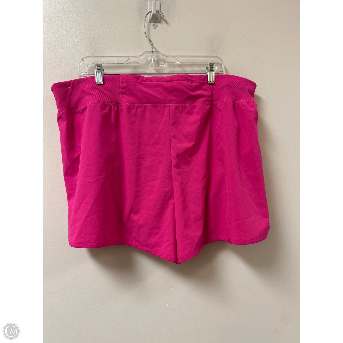 Athletic Shorts By Reebok In Pink, Size: 3x
