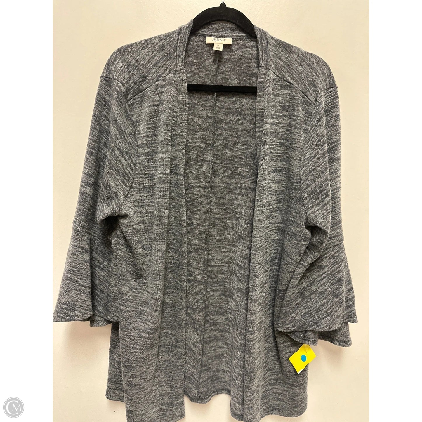 Cardigan By Style And Company In Grey, Size: Xl