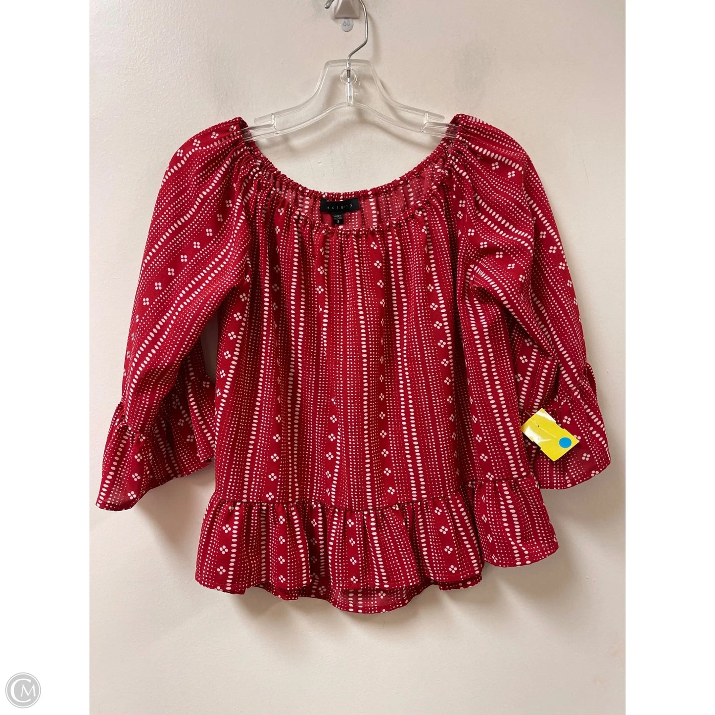 Top Long Sleeve By Sanctuary In Red, Size: S