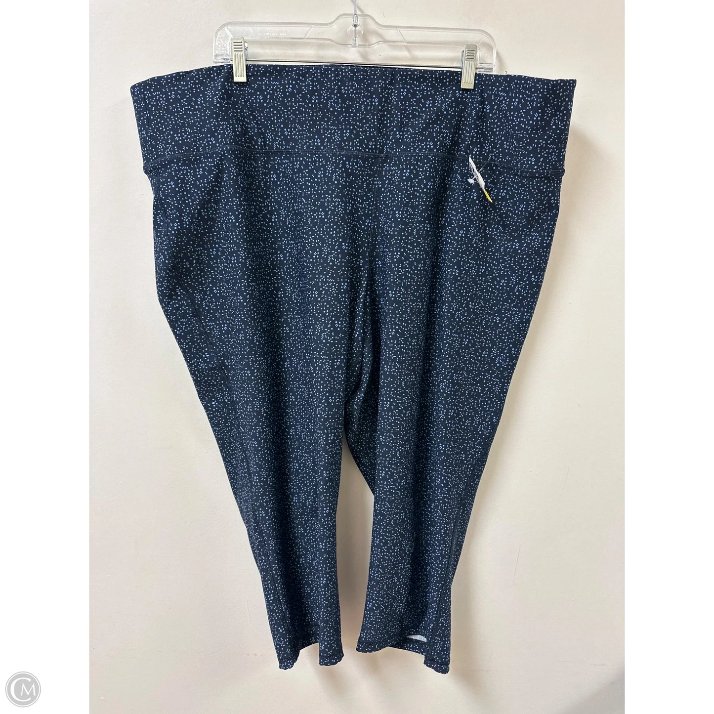 Athletic Capris By Livi Active In Blue, Size: 4x