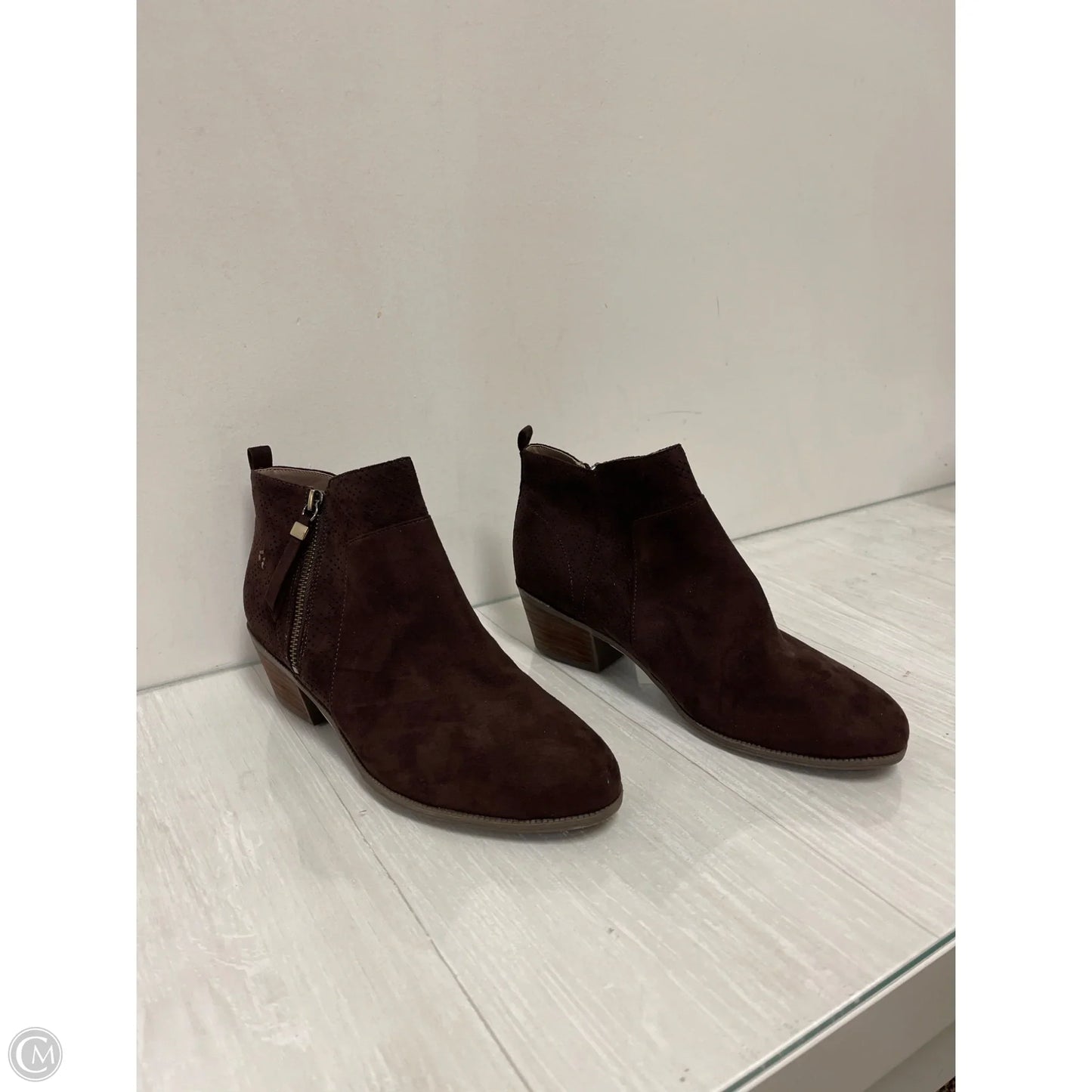 Boots Ankle Flats By Dr Scholls In Brown, Size: 9.5