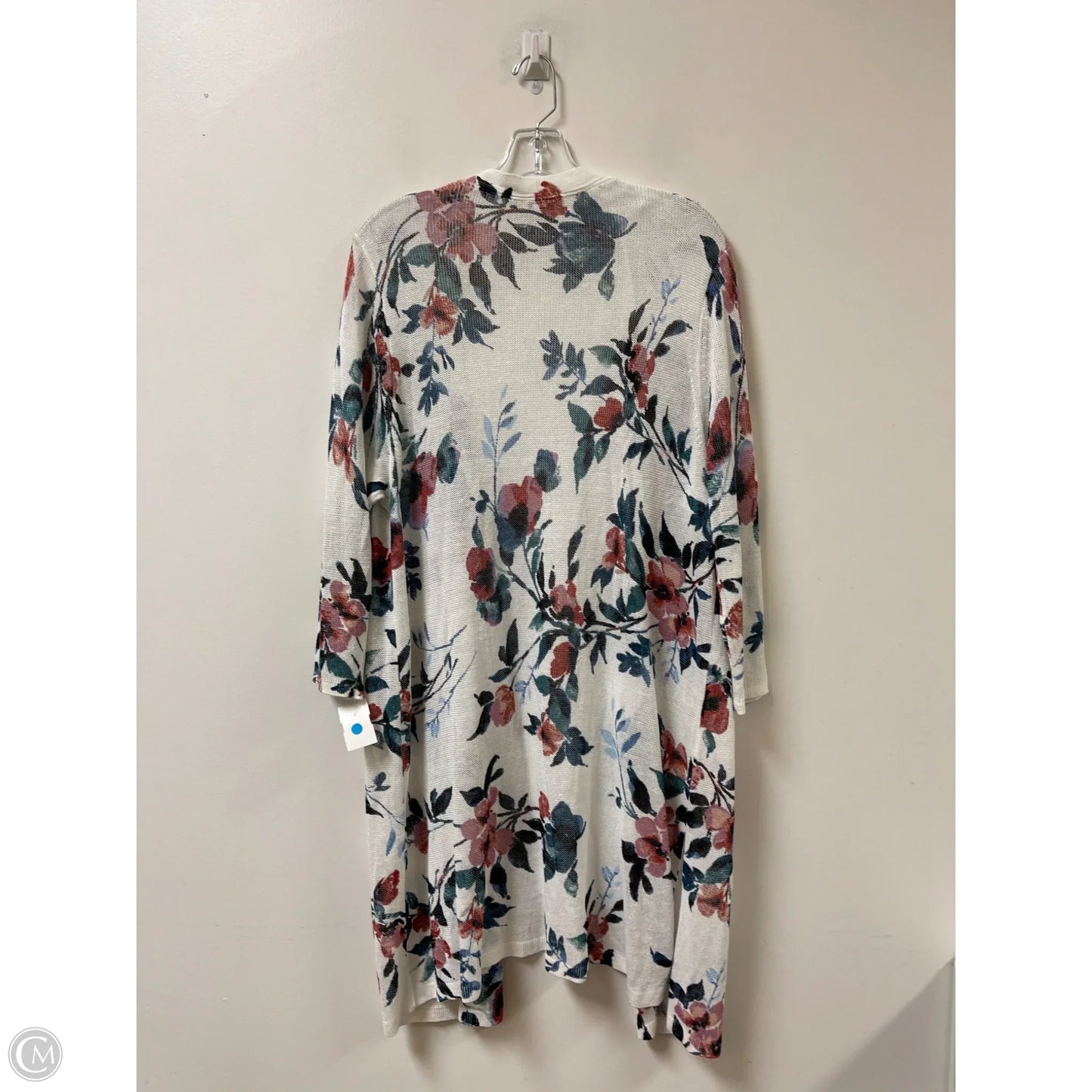 Cardigan By J. Jill In Floral Print, Size: Xlp