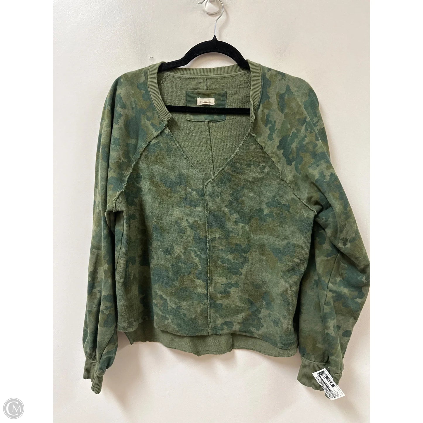 Sweatshirt Crewneck By Pilcro In Green, Size: M