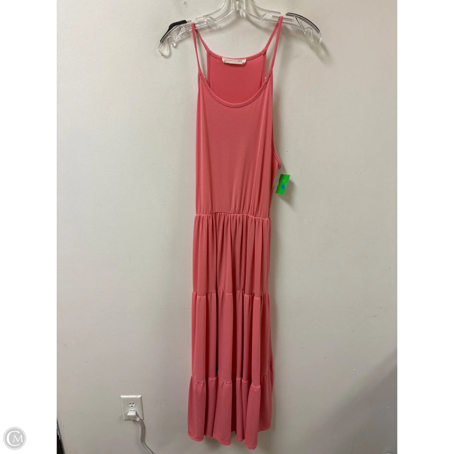 Dress Casual Maxi By Clothes Mentor In Pink, Size: Xl