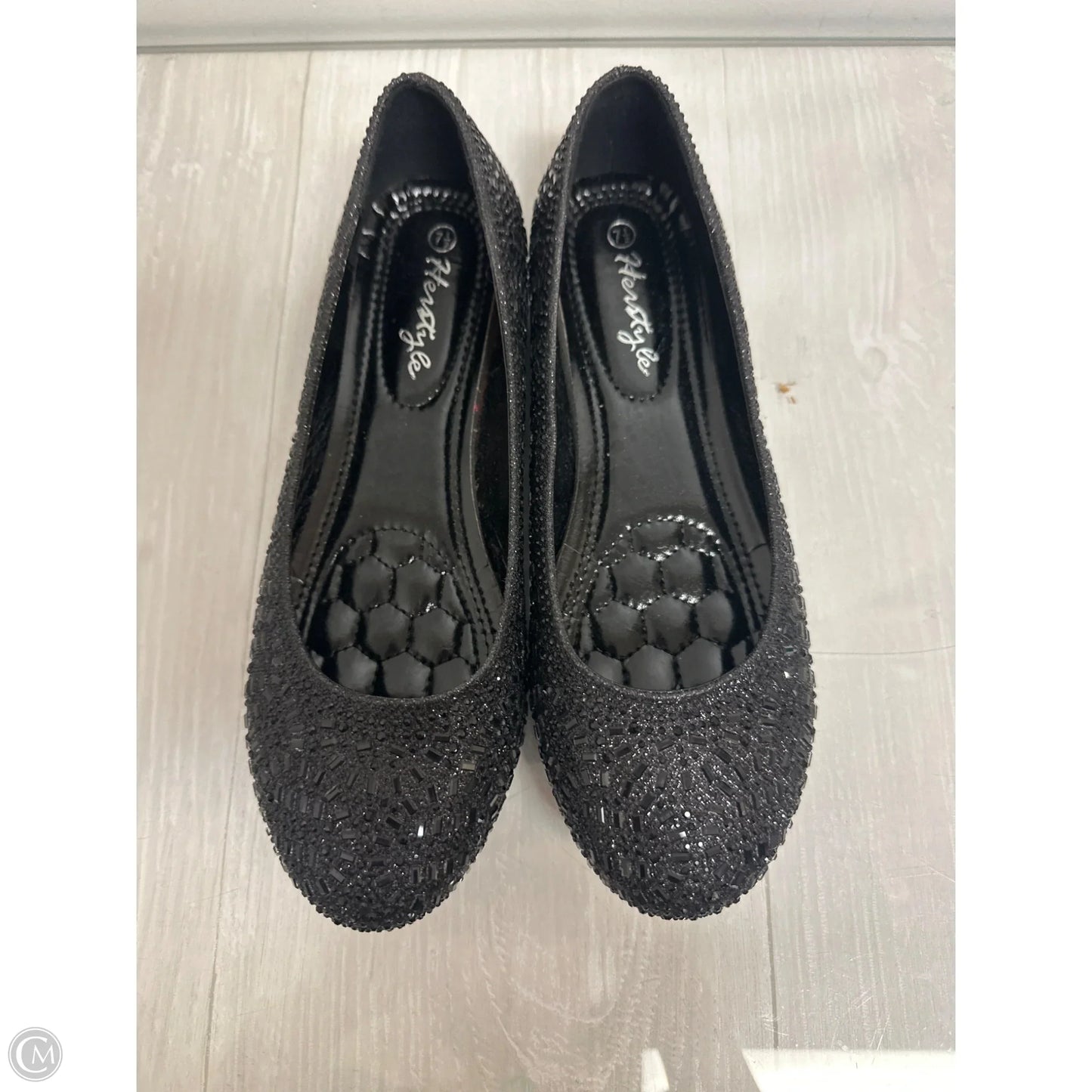 Shoes Flats By Herstyle In Black, Size: 7.5