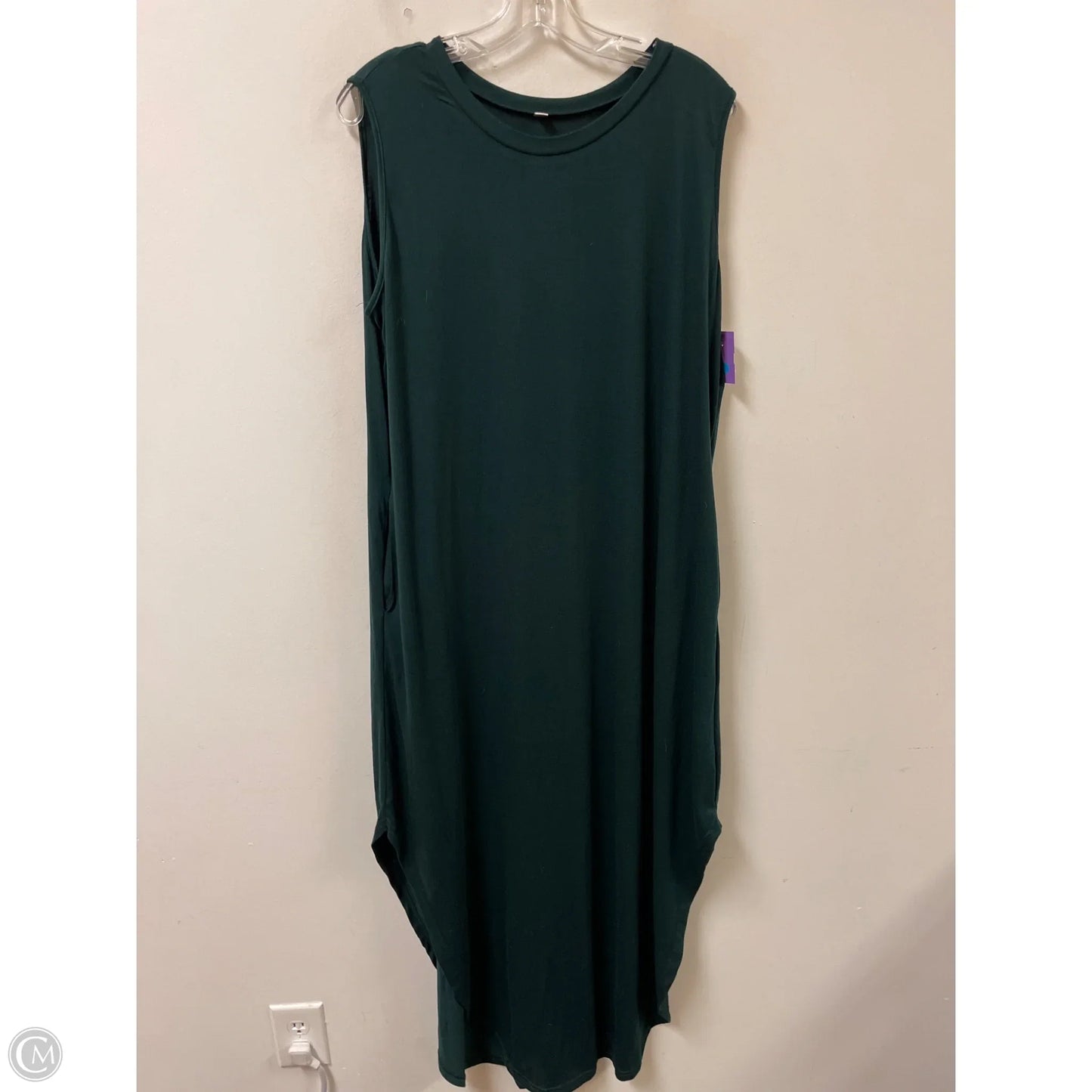Dress Casual Maxi By Clothes Mentor In Green, Size: Xl