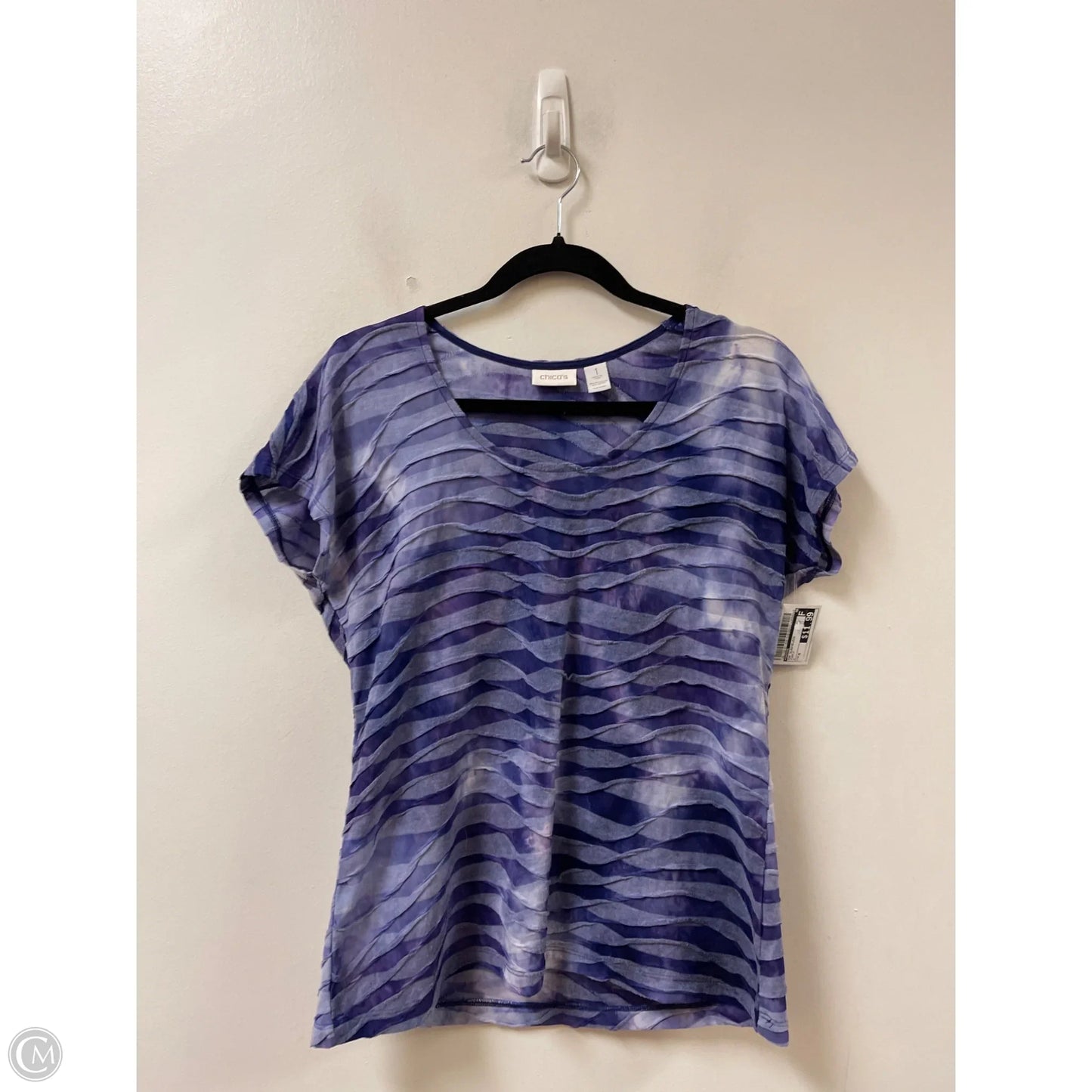 Top Sleeveless By Chicos In Purple, Size: M